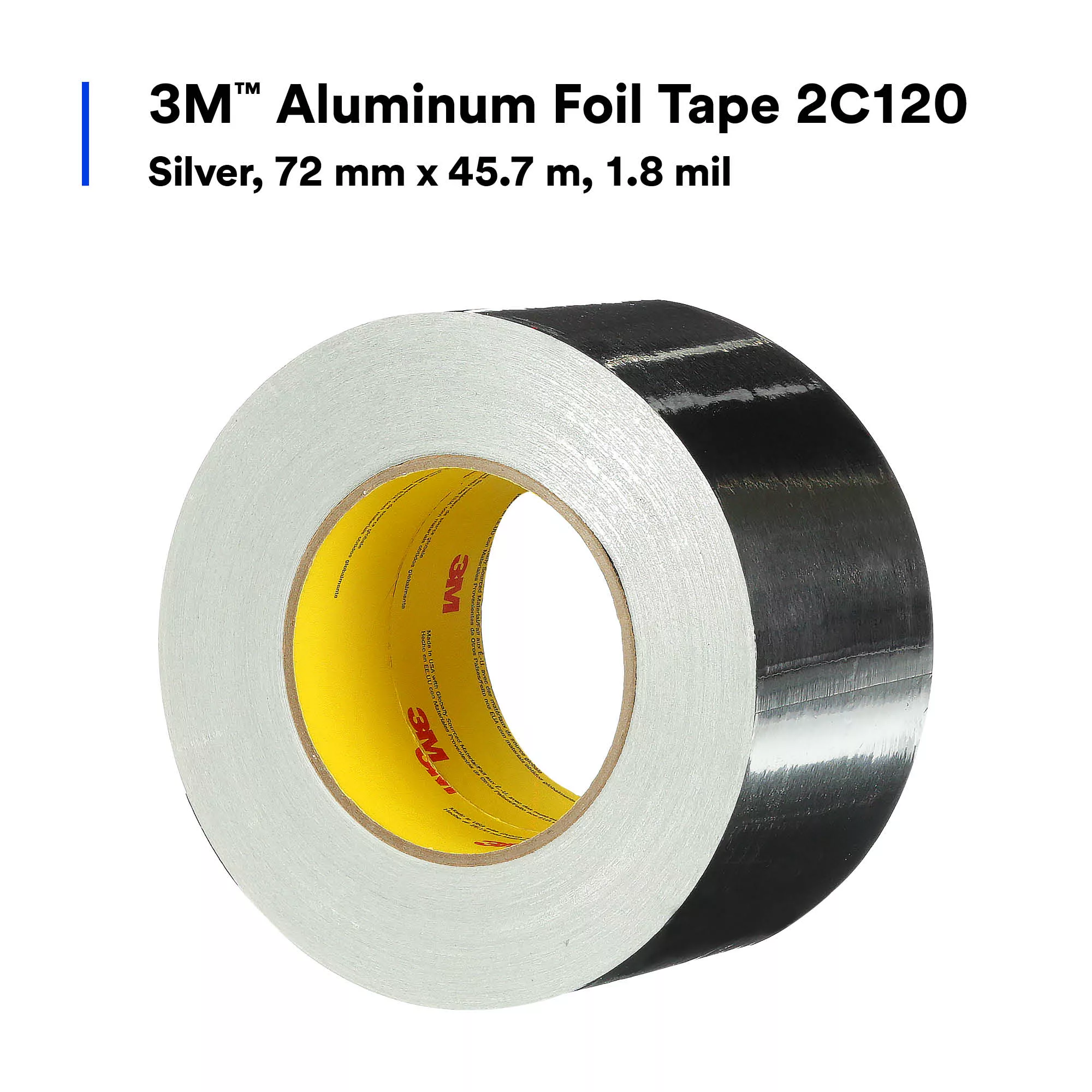 Product Number 2C120 | 3M™ Aluminum Foil Tape 2C120