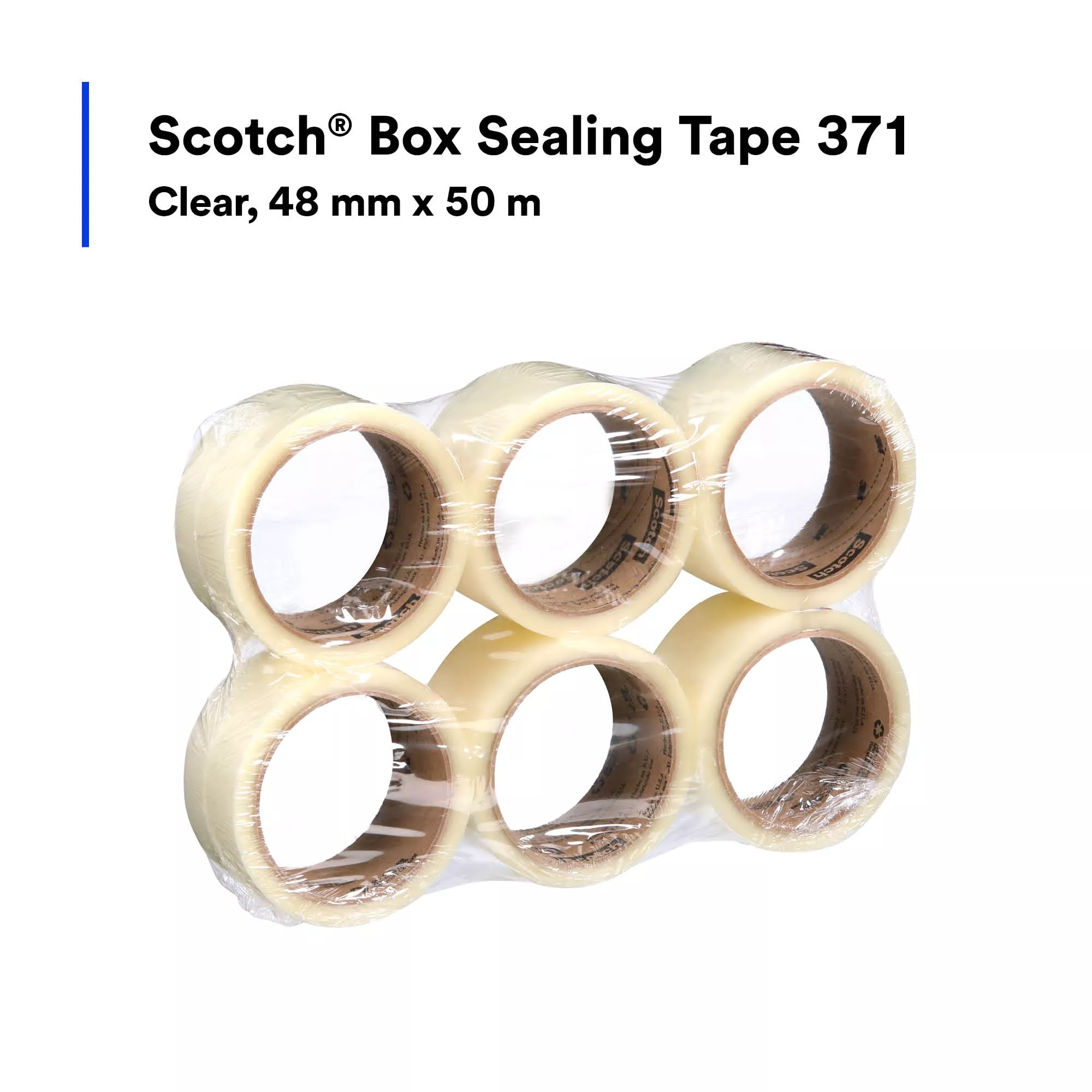 UPC 00051115688027 | Scotch® Box Sealing Tape 371