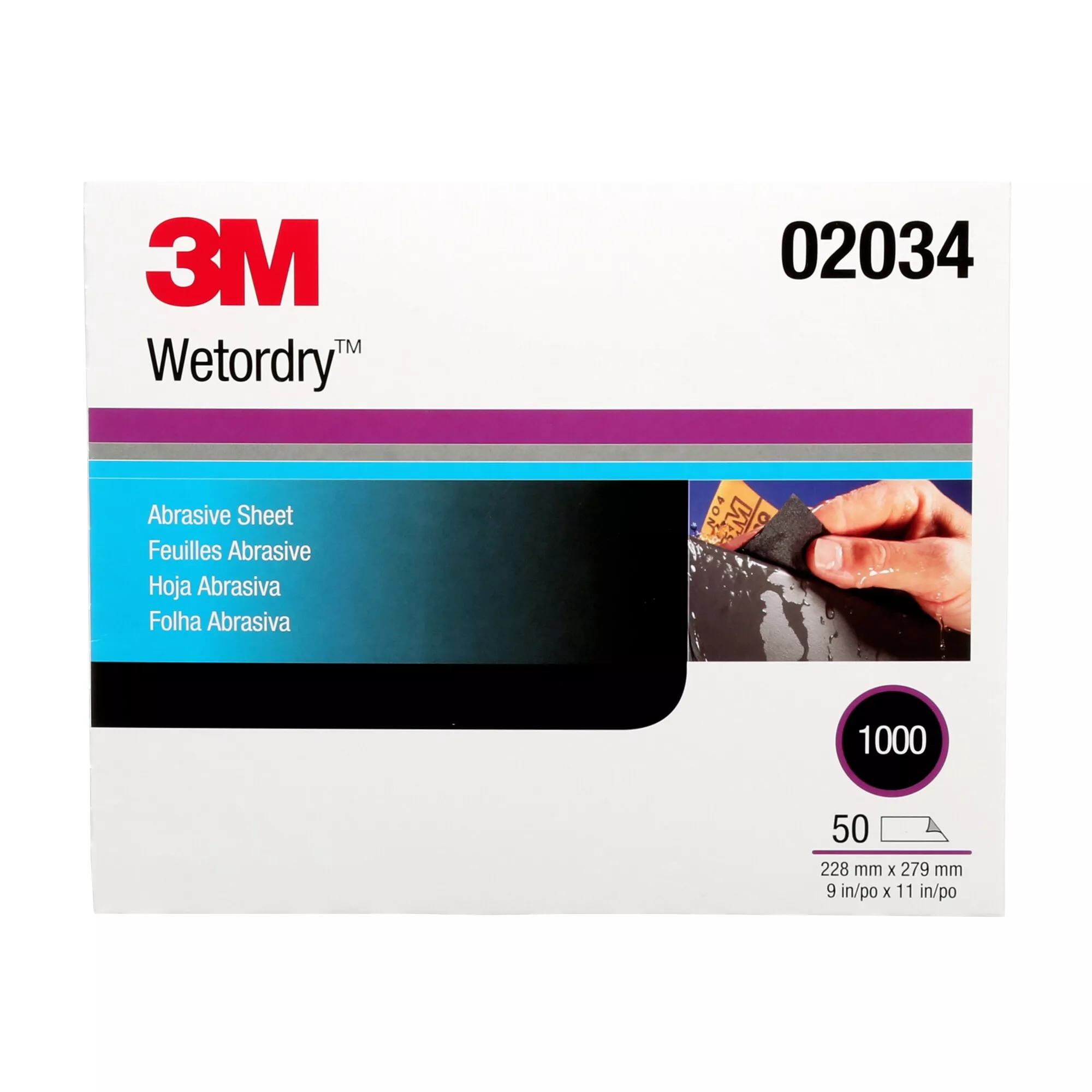 SKU 7100003726 | 3M™ Wetordry™ Abrasive Sheet