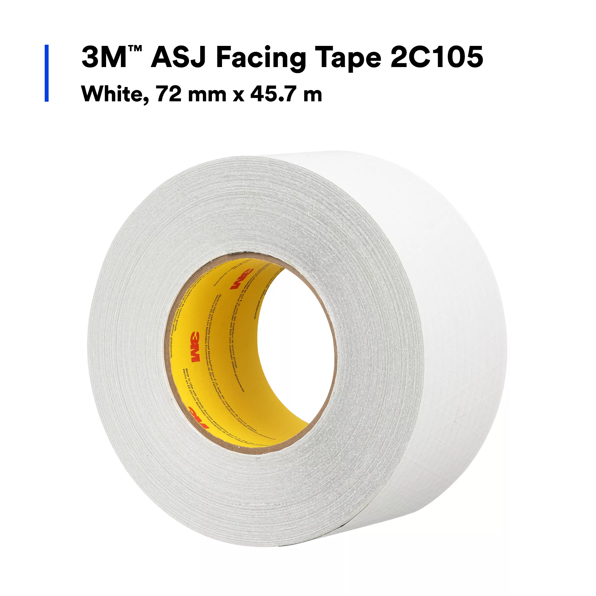 Product Number 2C105 | 3M™ ASJ Facing Tape 2C105