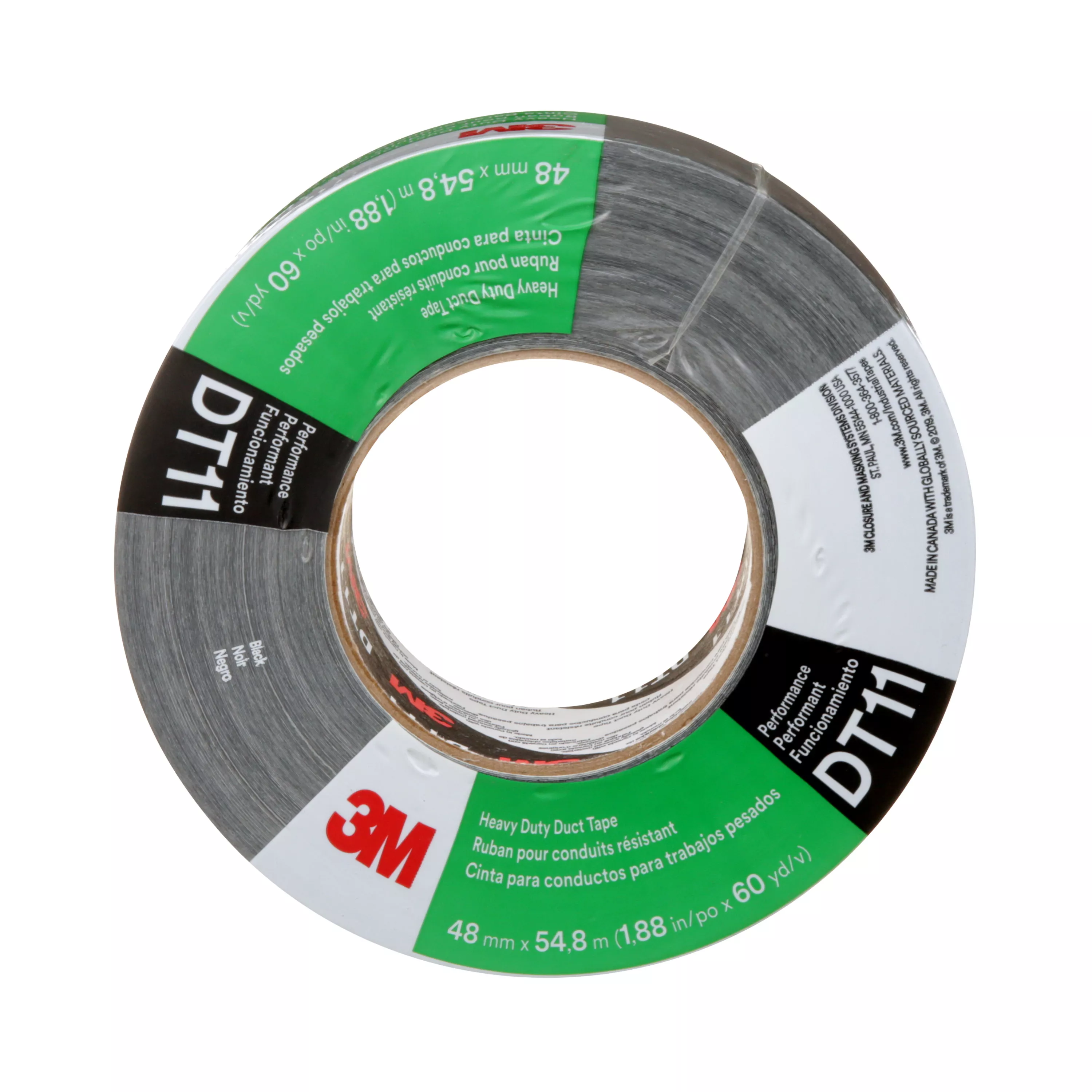 SKU 7100158377 | 3M™ Heavy Duty Duct Tape DT11