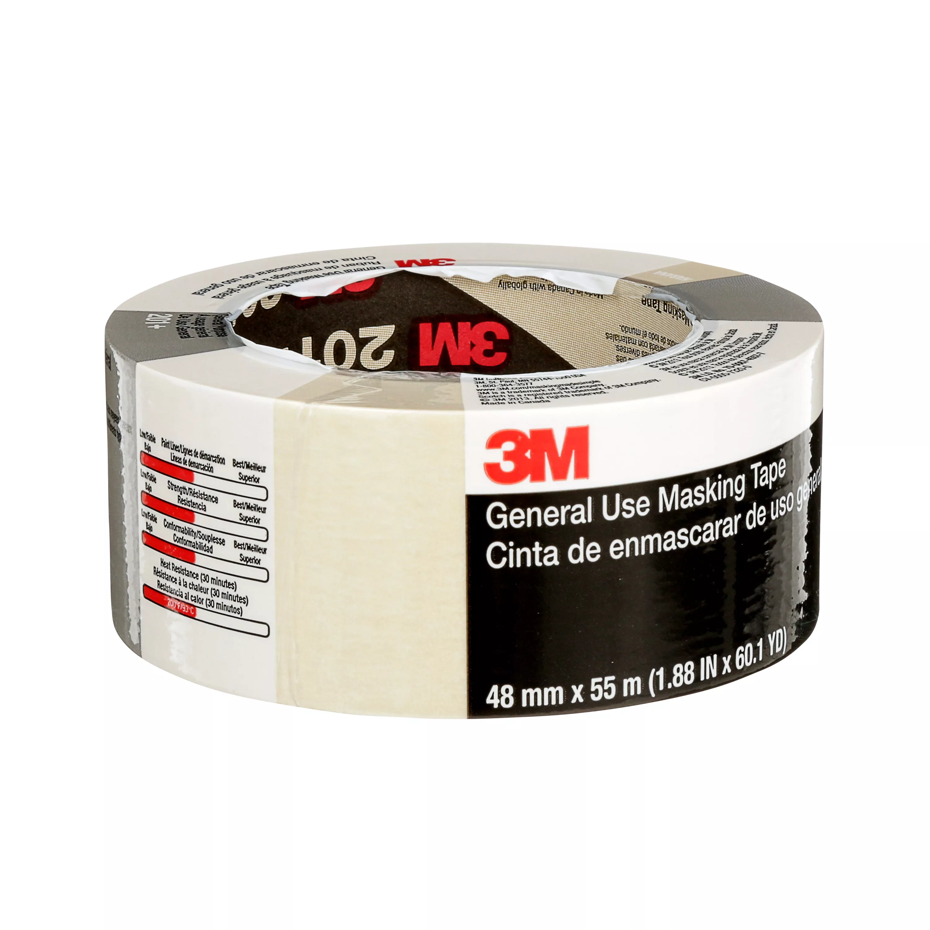 SKU 7000148418 | 3M™ General Use Masking Tape 201+