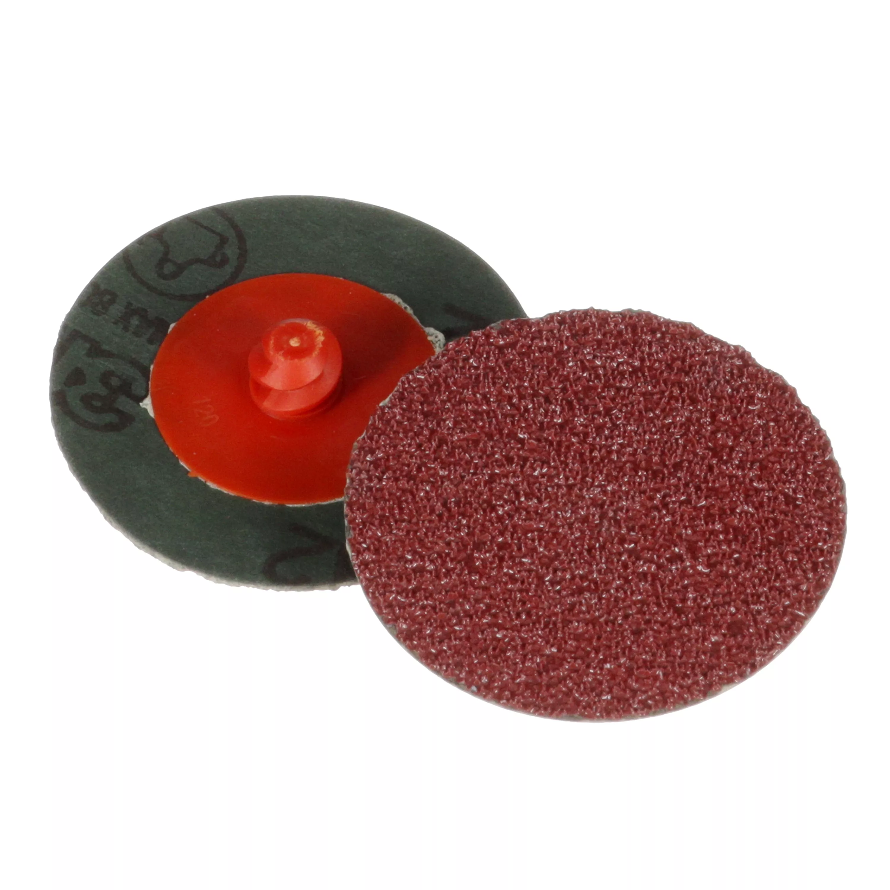 3M™ Cubitron™ II Roloc™ Fibre Disc 982C, 60+, TR, Red, 2 in, Die R200P, 50/Carton, 200 ea/Case