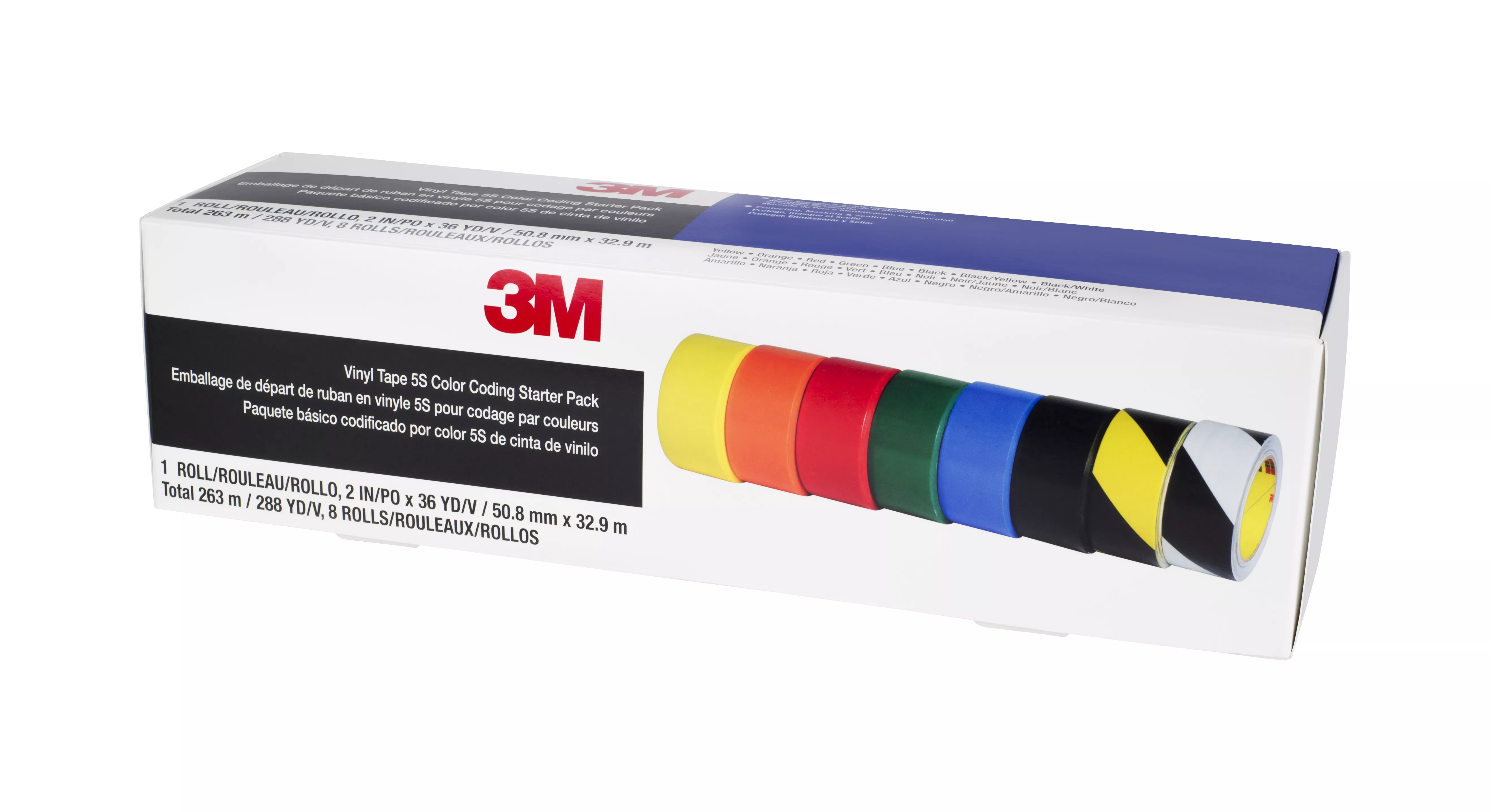 UPC 00076308979713 | 3M™ Vinyl Tape Safety and 5S Color Coding Pack