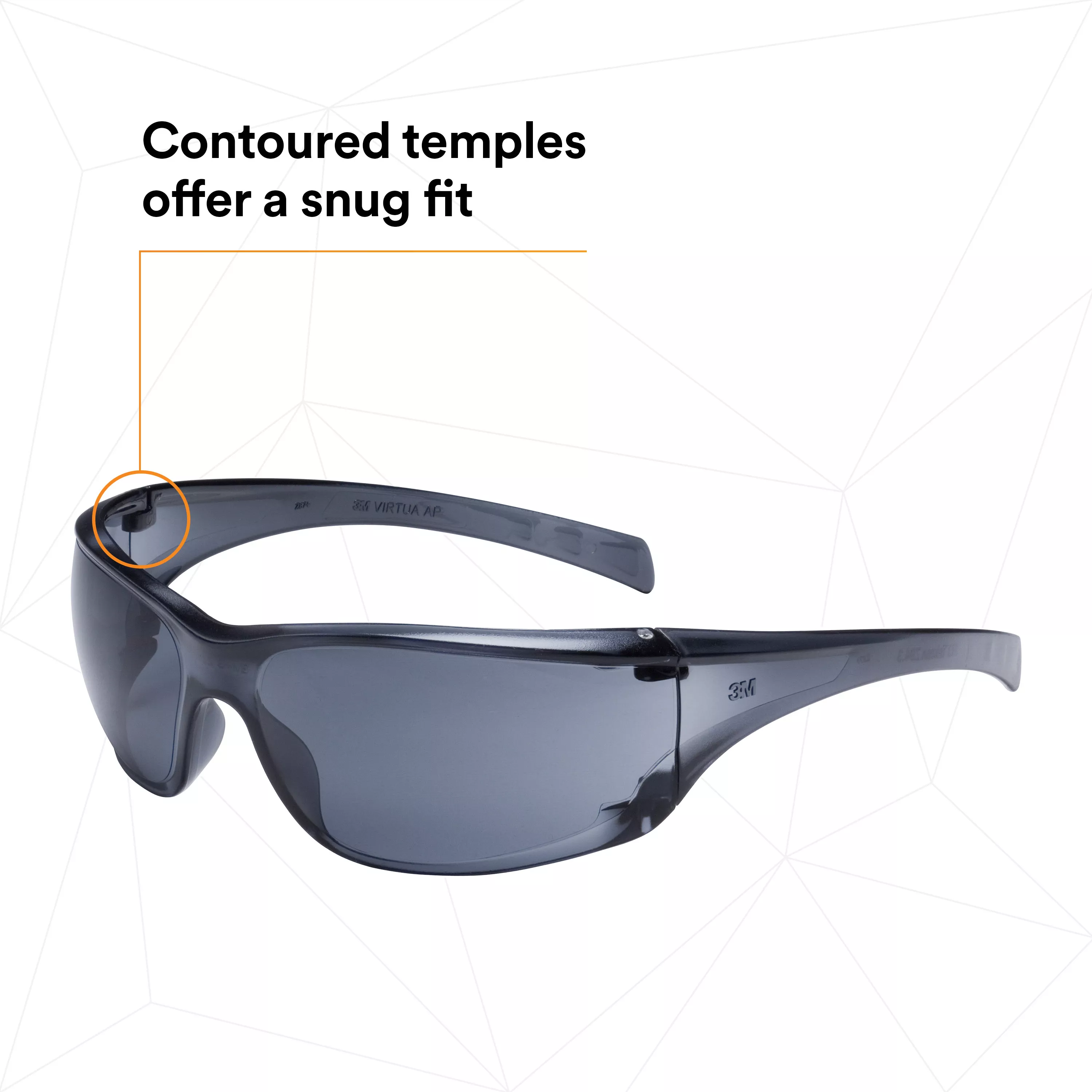 SKU 7000030050 | 3M™ Virtua™ AP Protective Eyewear 11815-00000-20 Gray Hard Coat Lens