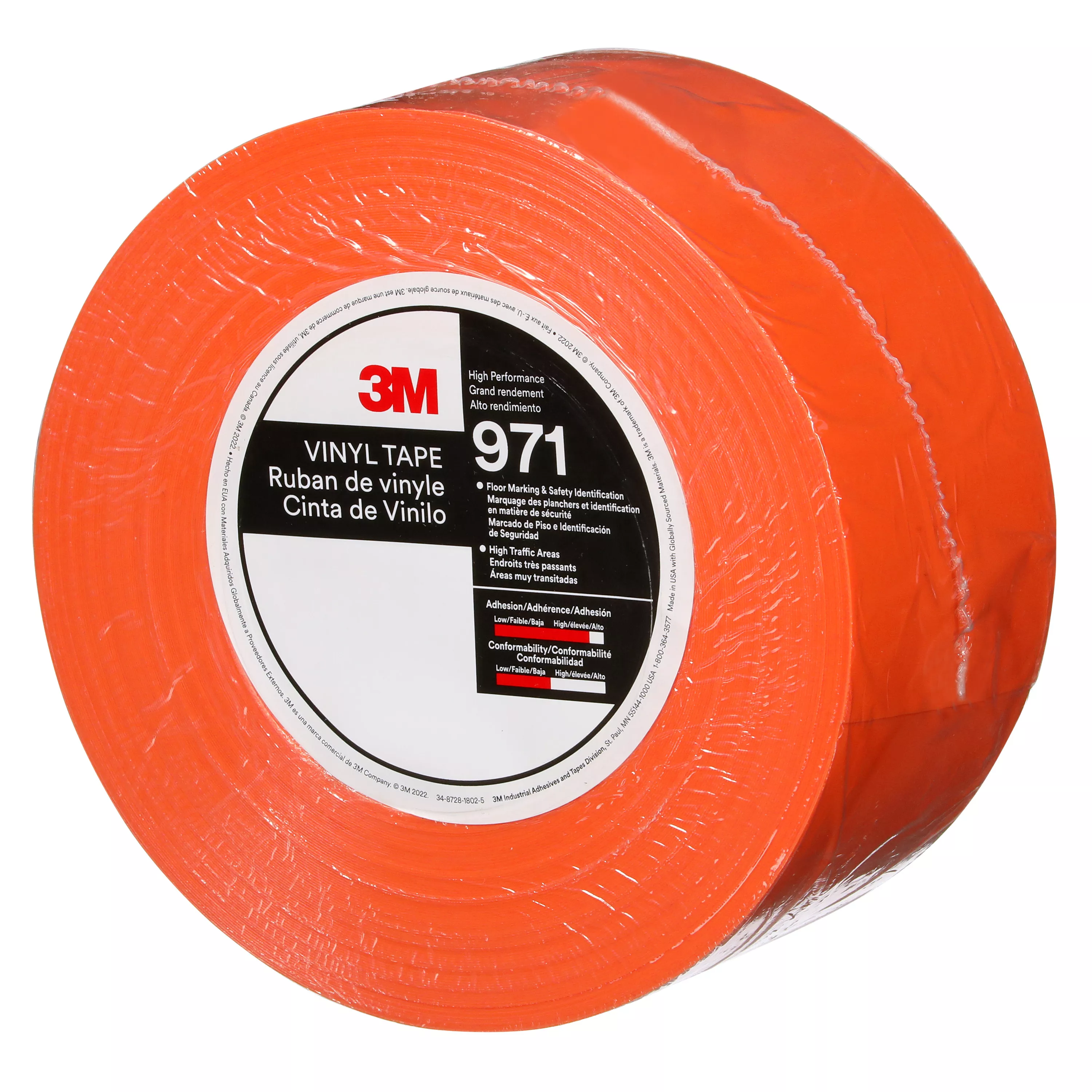 SKU 7100260043 | 3M™ Durable Floor Marking Tape 971