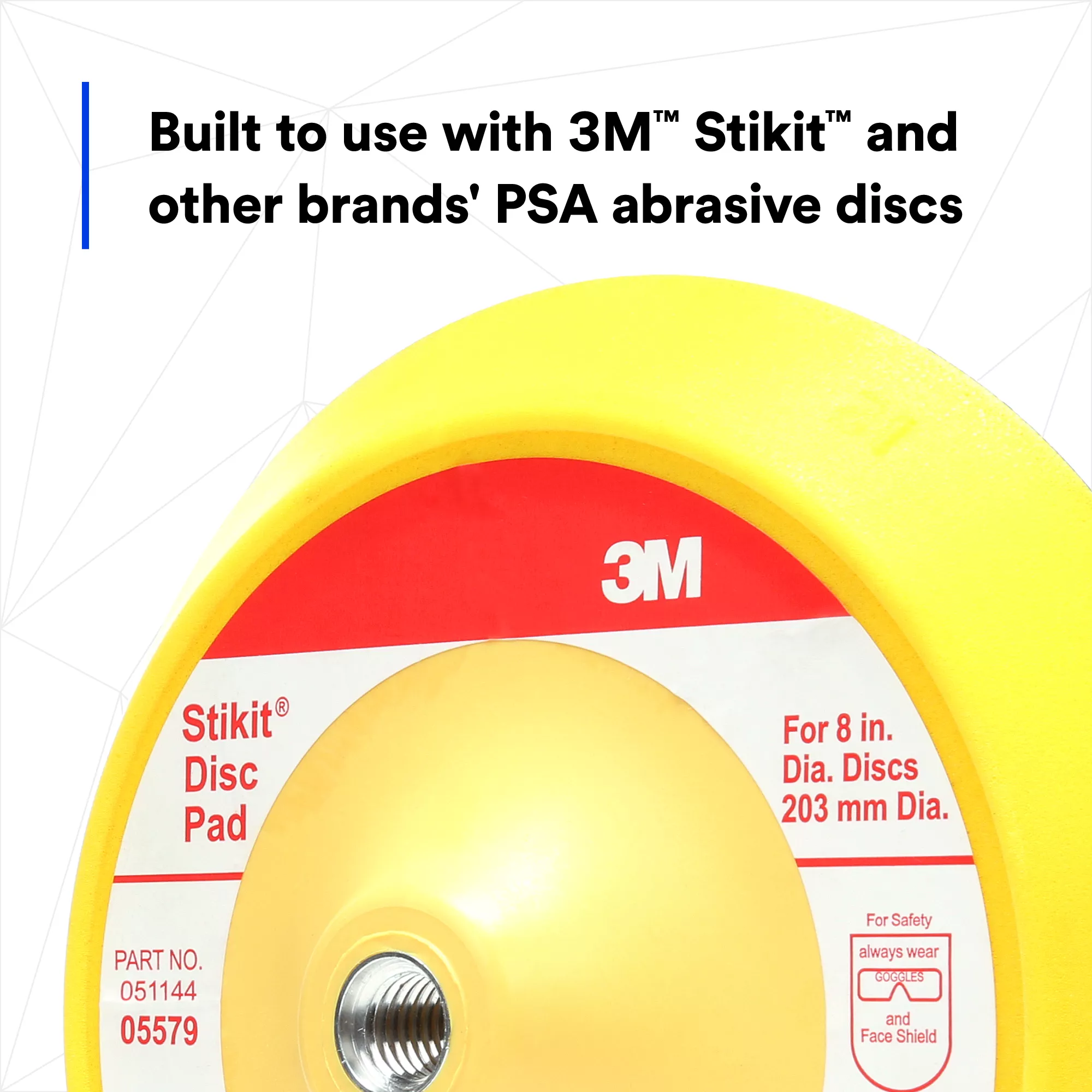 SKU 7000045658 | 3M™ Stikit™ Abrasive Disc Back-up Pad 05579