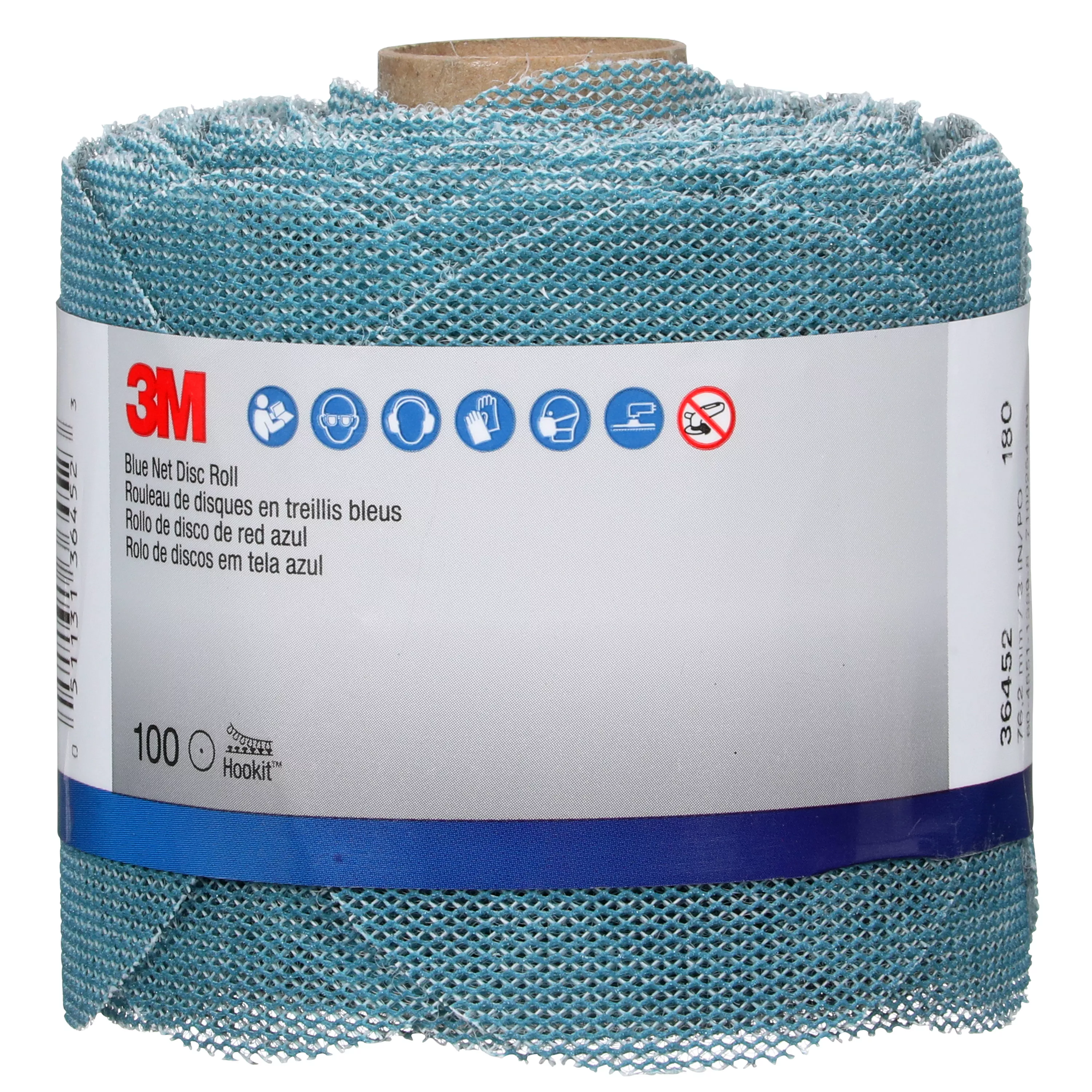 SKU 7100254364 | 3M™ Blue Net Disc Roll 36452