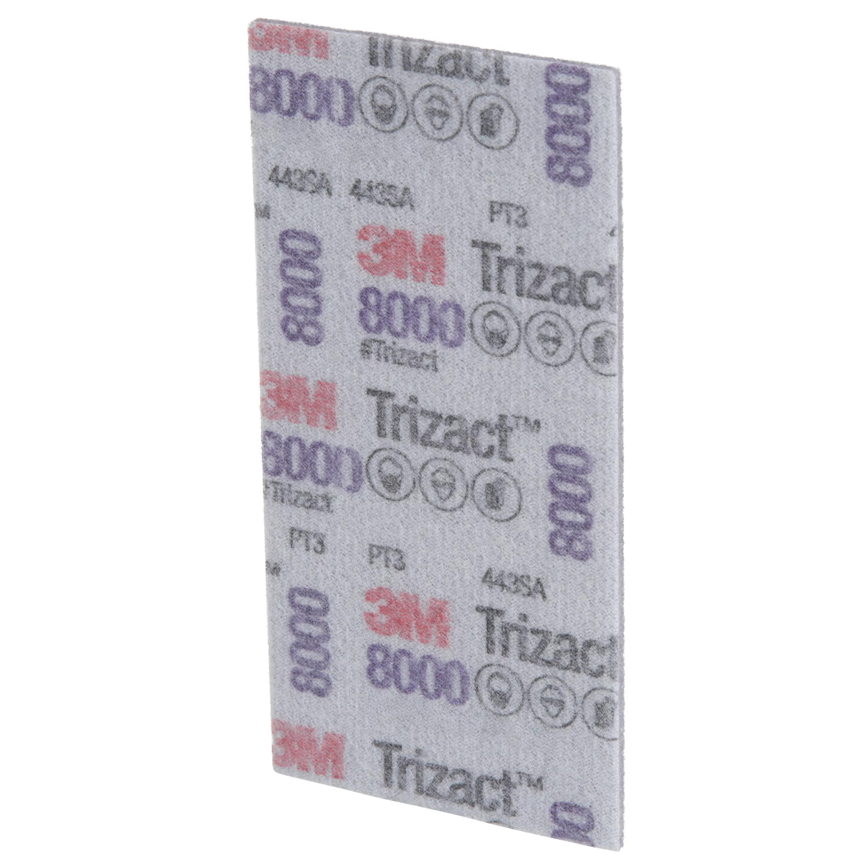 SKU 7100194290 | 3M™ Trizact™ Hookit™ Foam Abrasive 8000 Sheet 443SA