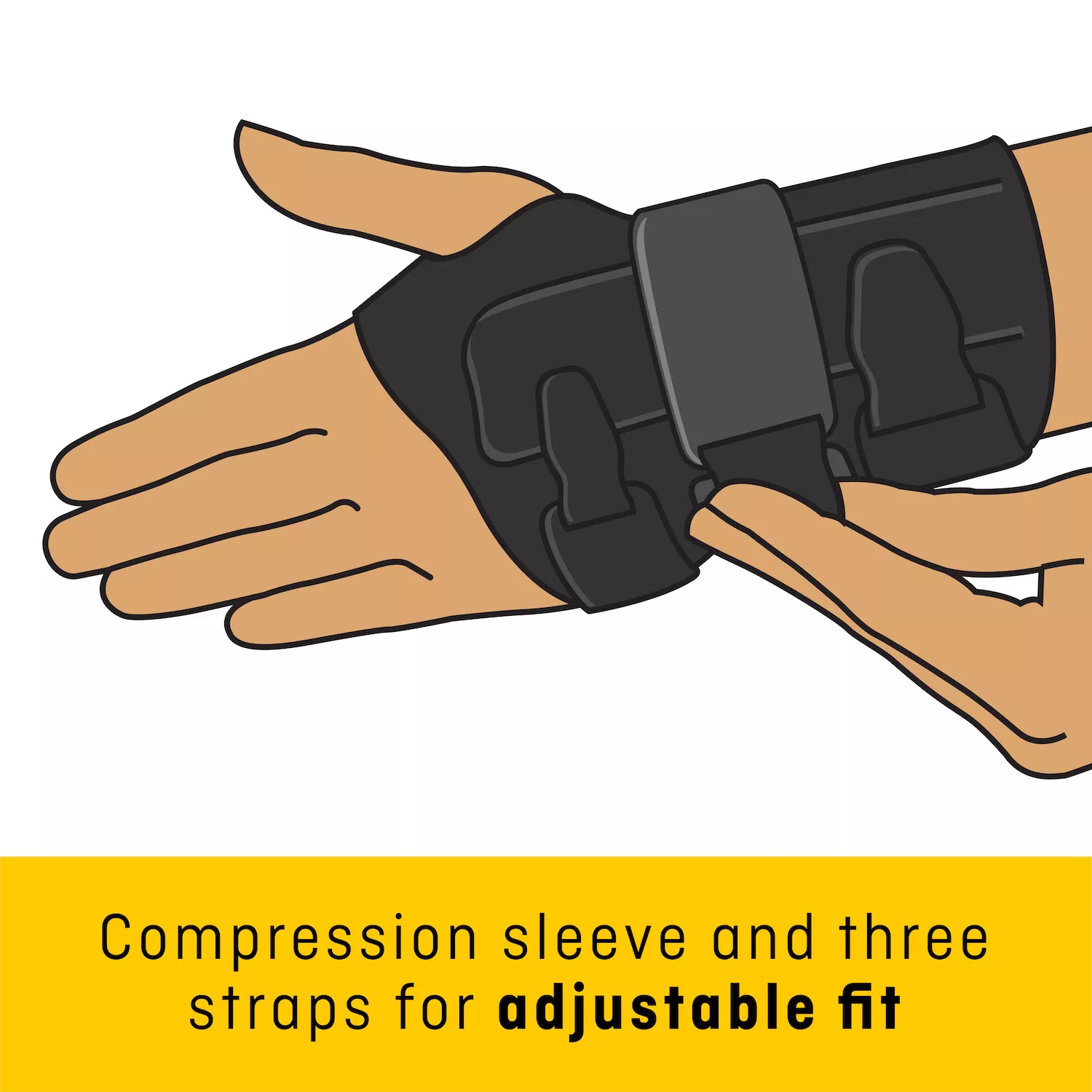 SKU 7100157236 | FUTURO™ Compression Stabilizing Wrist Brace