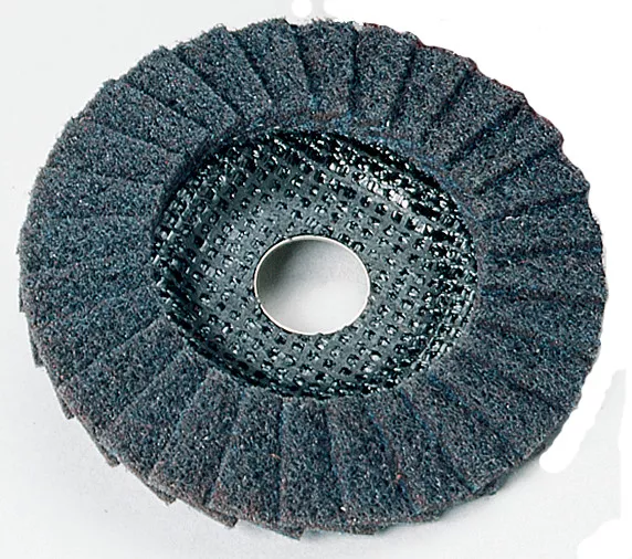 Standard Abrasives™ Surface Conditioning Flap Disc, 821350, Very Fine,
4-1/2 in x 5/8 in-11, 5/Carton, 50 ea/Case