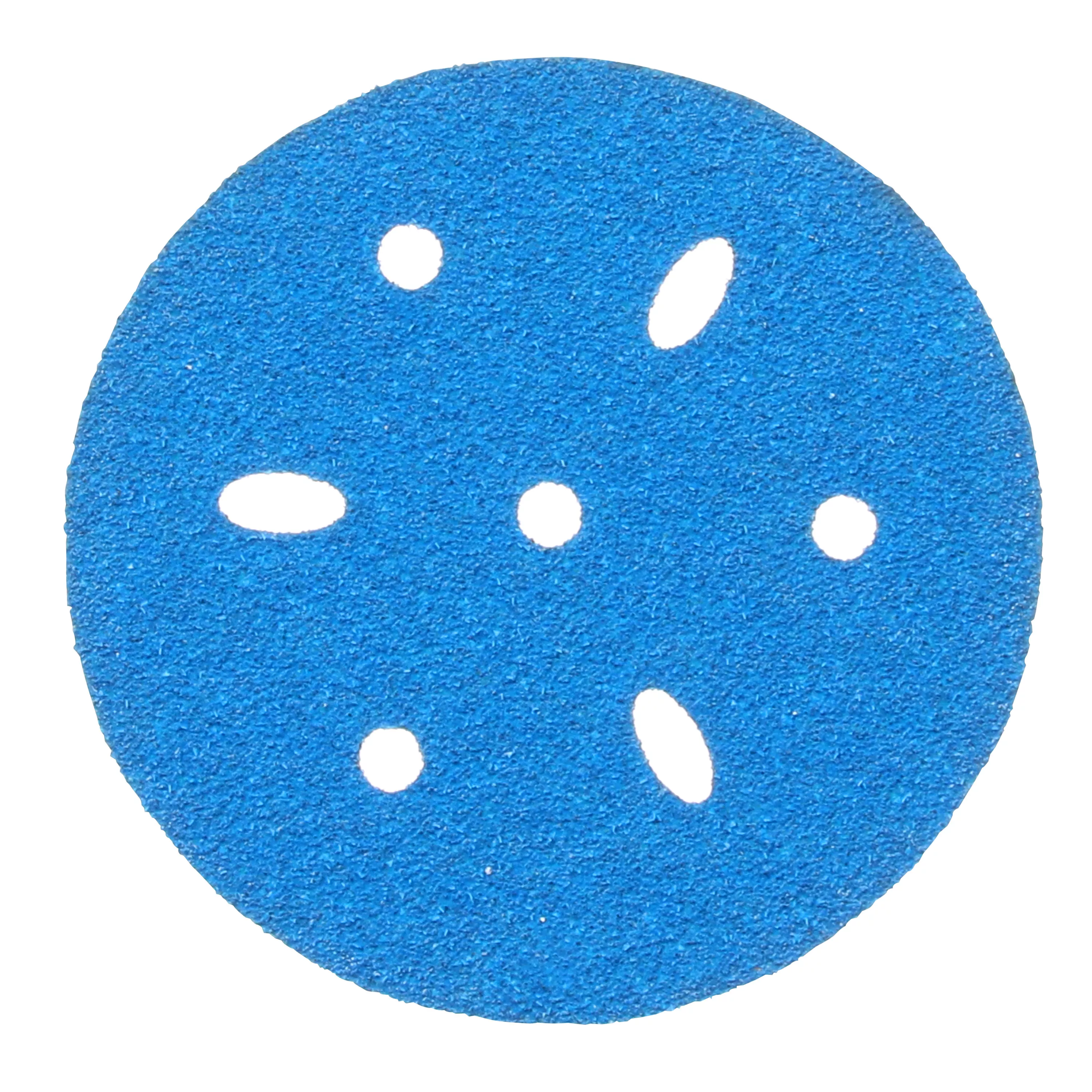 SKU 7100091341 | 3M™ Hookit™ Blue Abrasive Disc Multi-hole