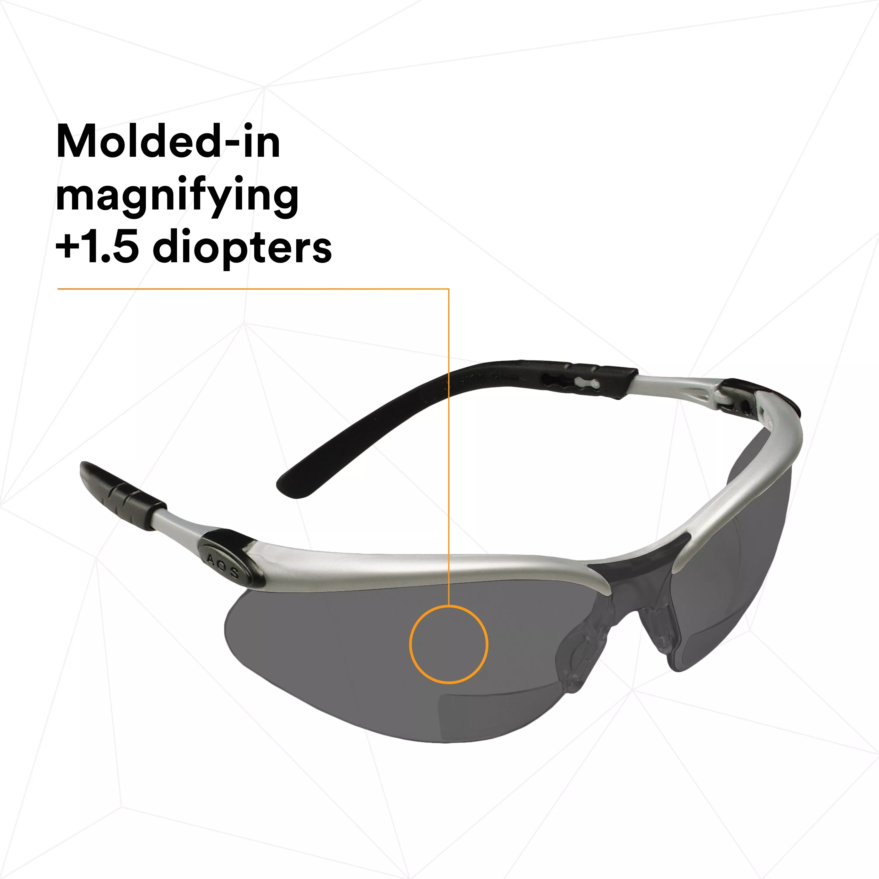 SKU 7000127492 | 3M™ BX™ Reader Protective Eyewear 11377-00000-20