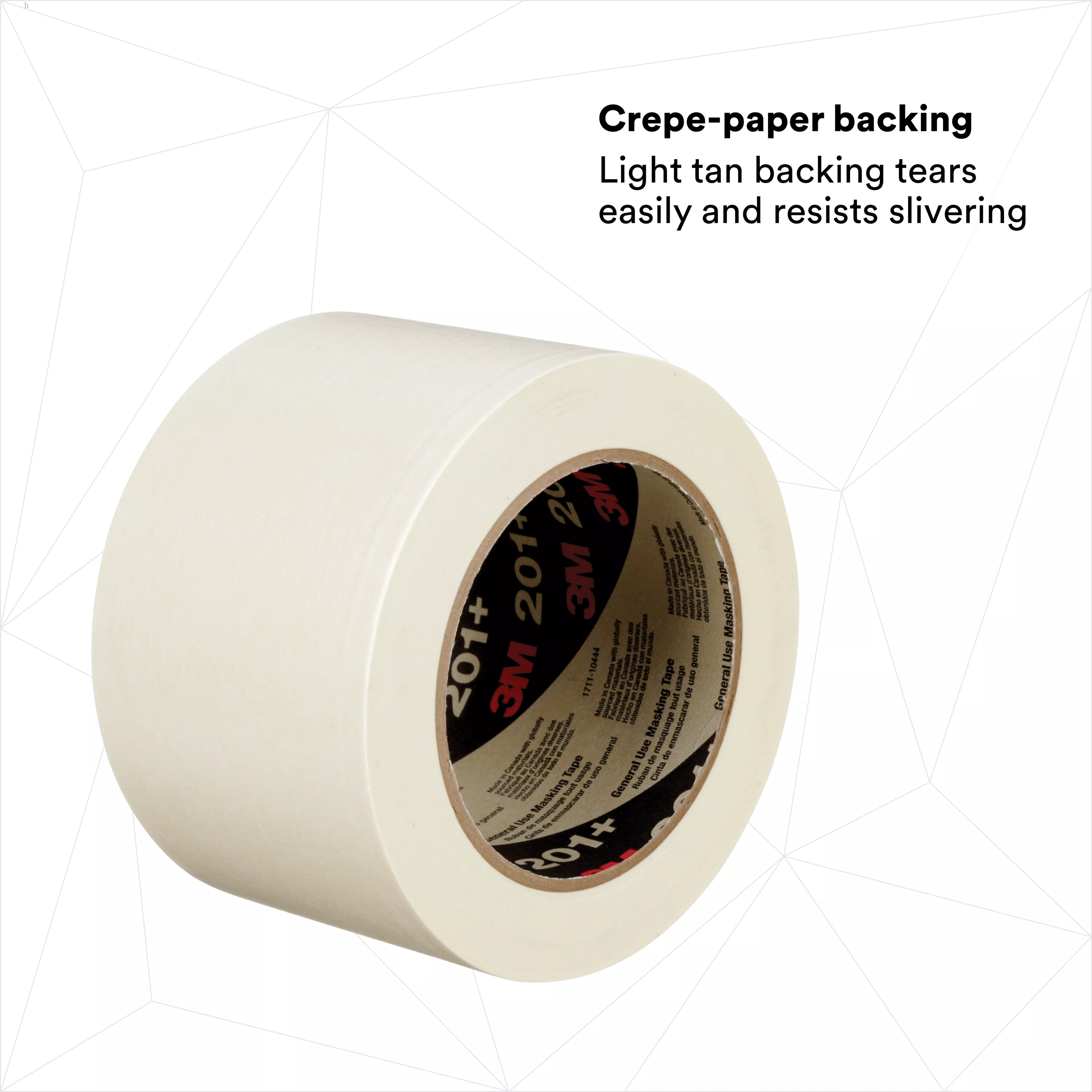 SKU 7000124884 | 3M™ General Use Masking Tape 201+