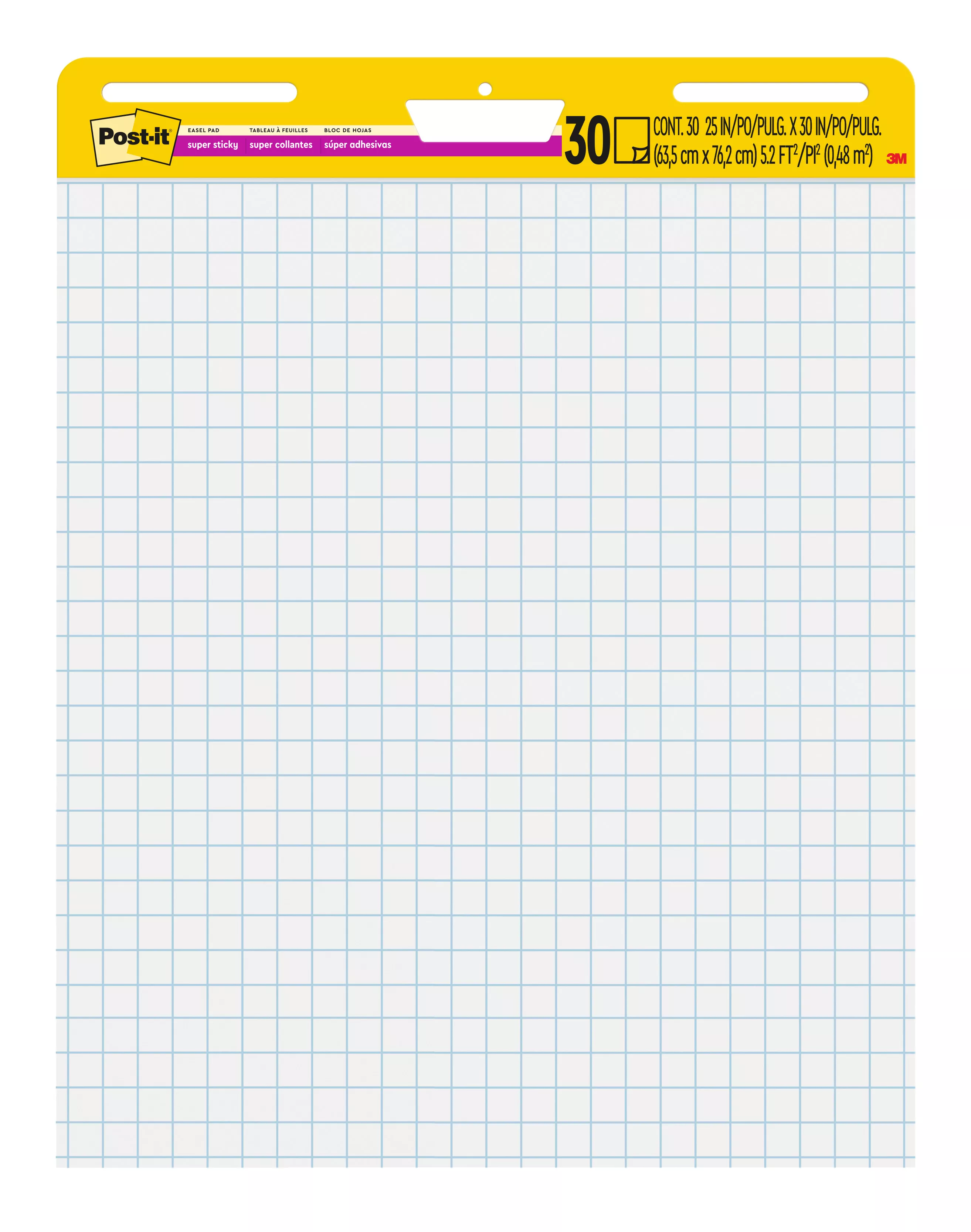 Product Number 560 VAD 6PK | Post-it® Super Sticky Easel Pad