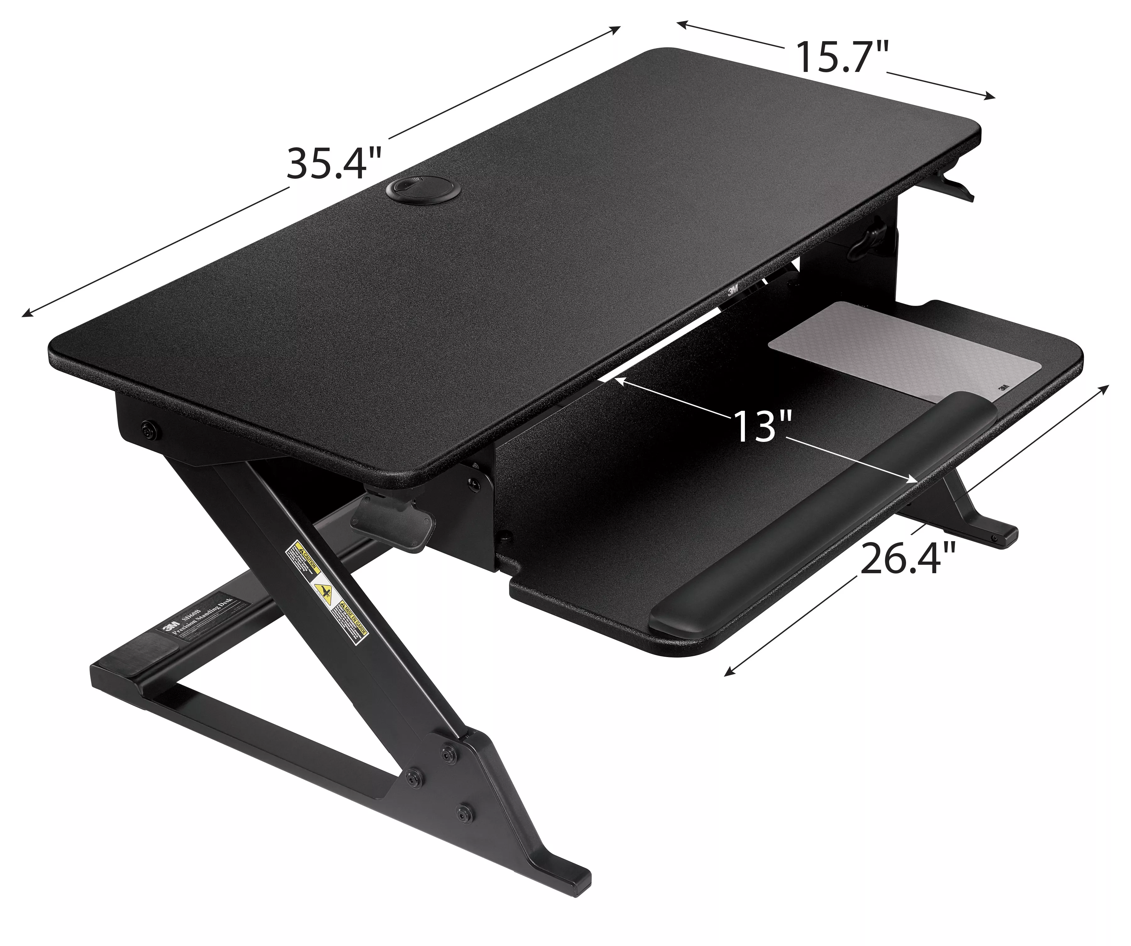 SKU 7100218388 | 3M™ Precision Standing Desk SD60B