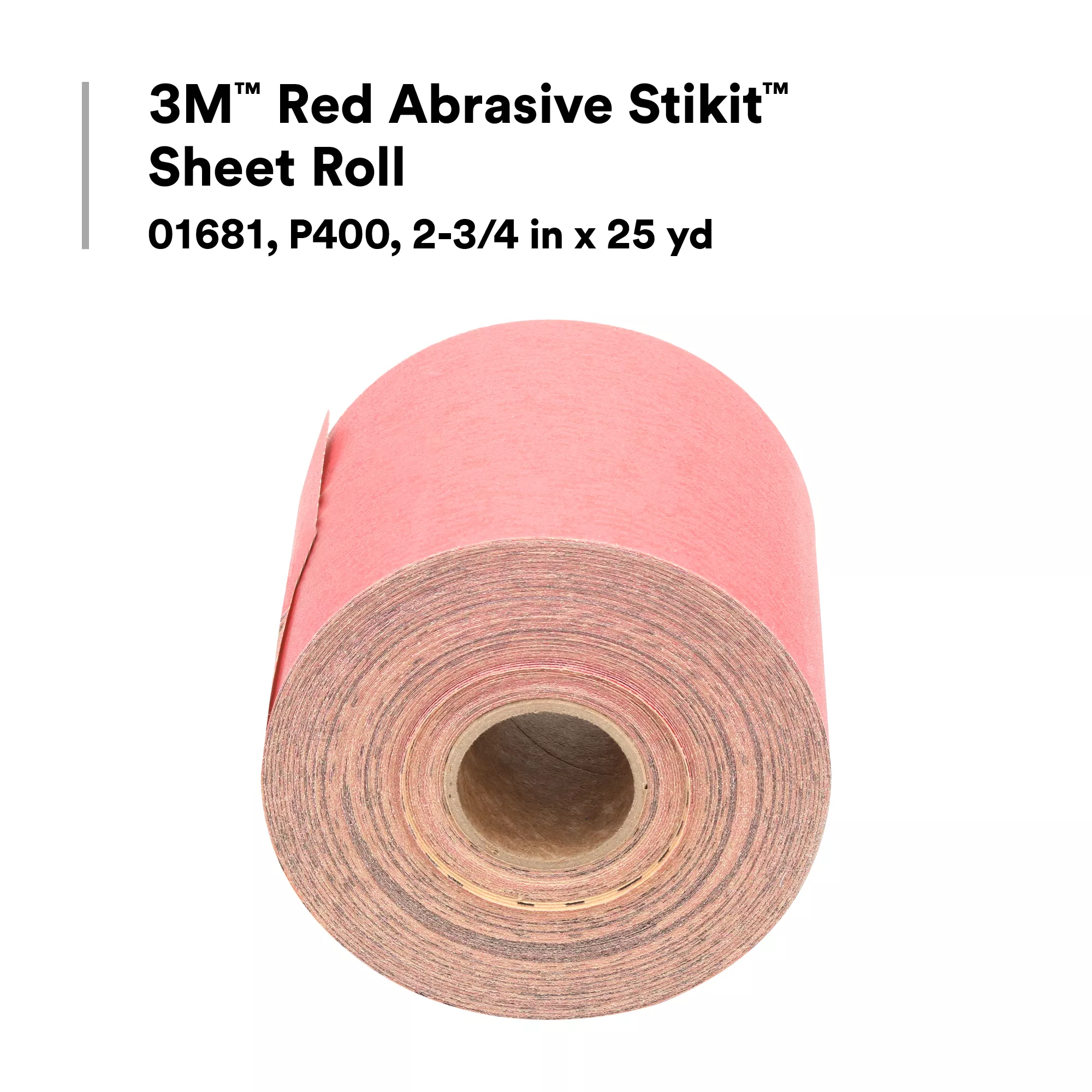 Product Number 316U | 3M™ Red Abrasive Stikit™ Sheet Roll