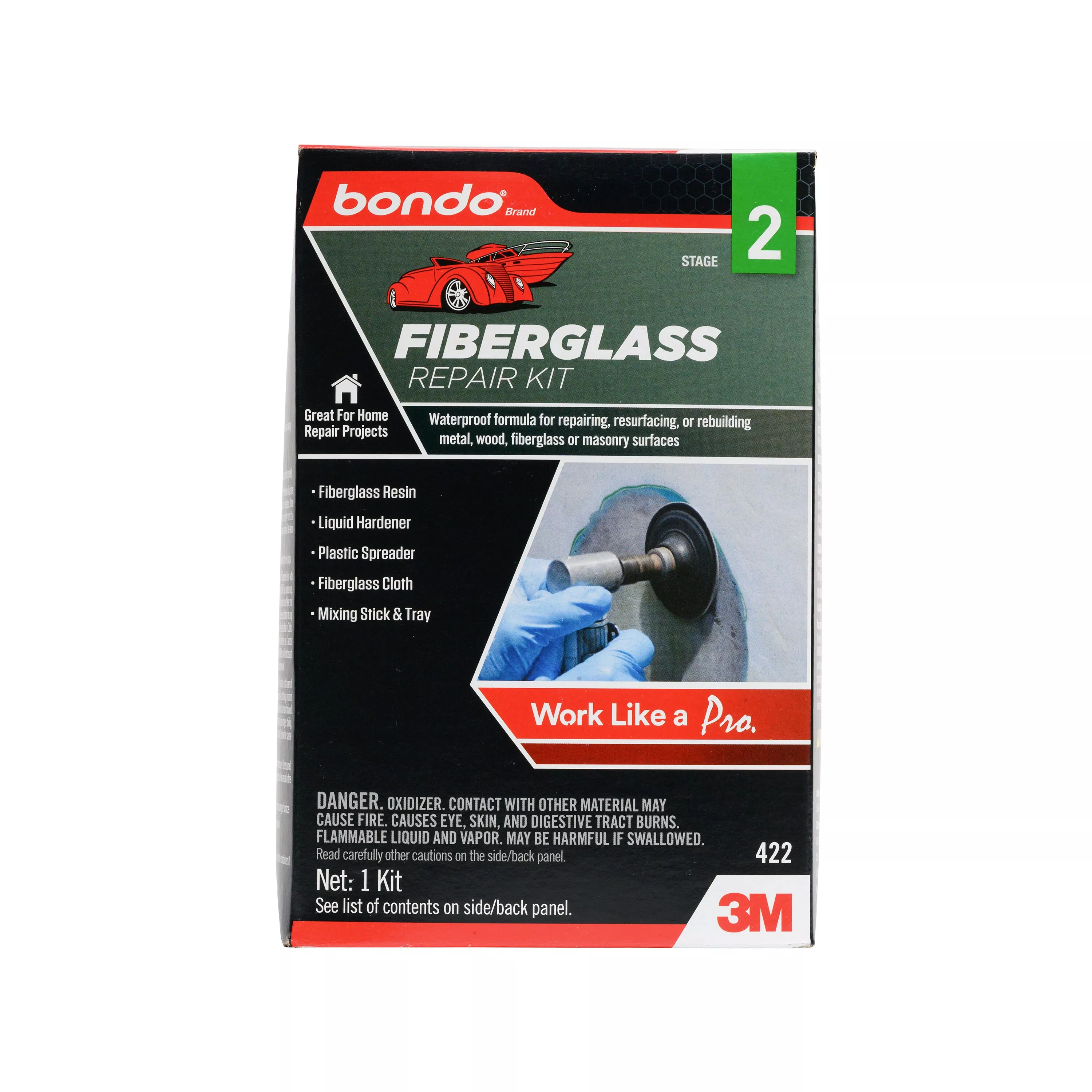 UPC 00076308004224 | Bondo® Fiberglass Resin Repair Kit