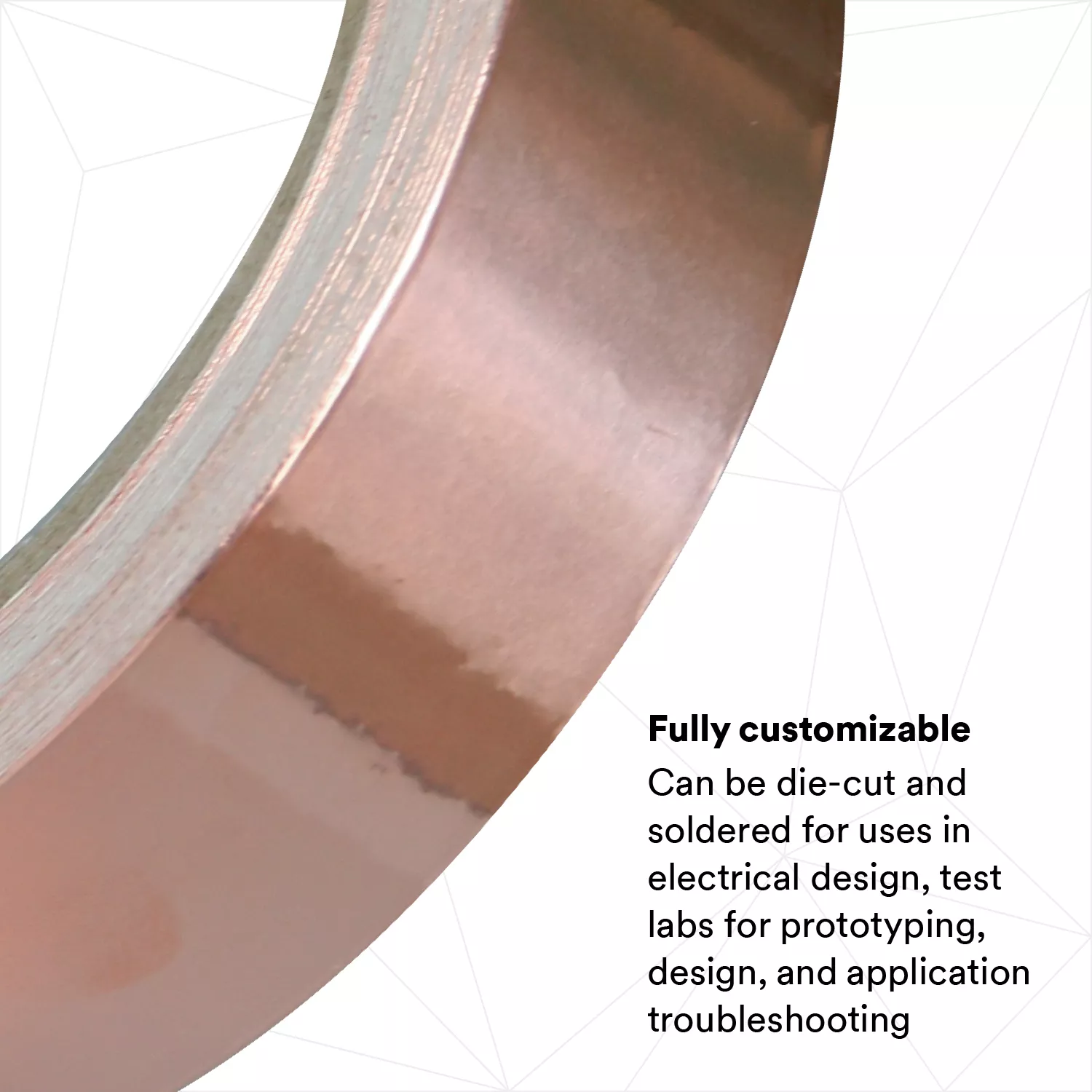 SKU 7000132169 | 3M™ EMI Copper Foil Shielding Tape 1181