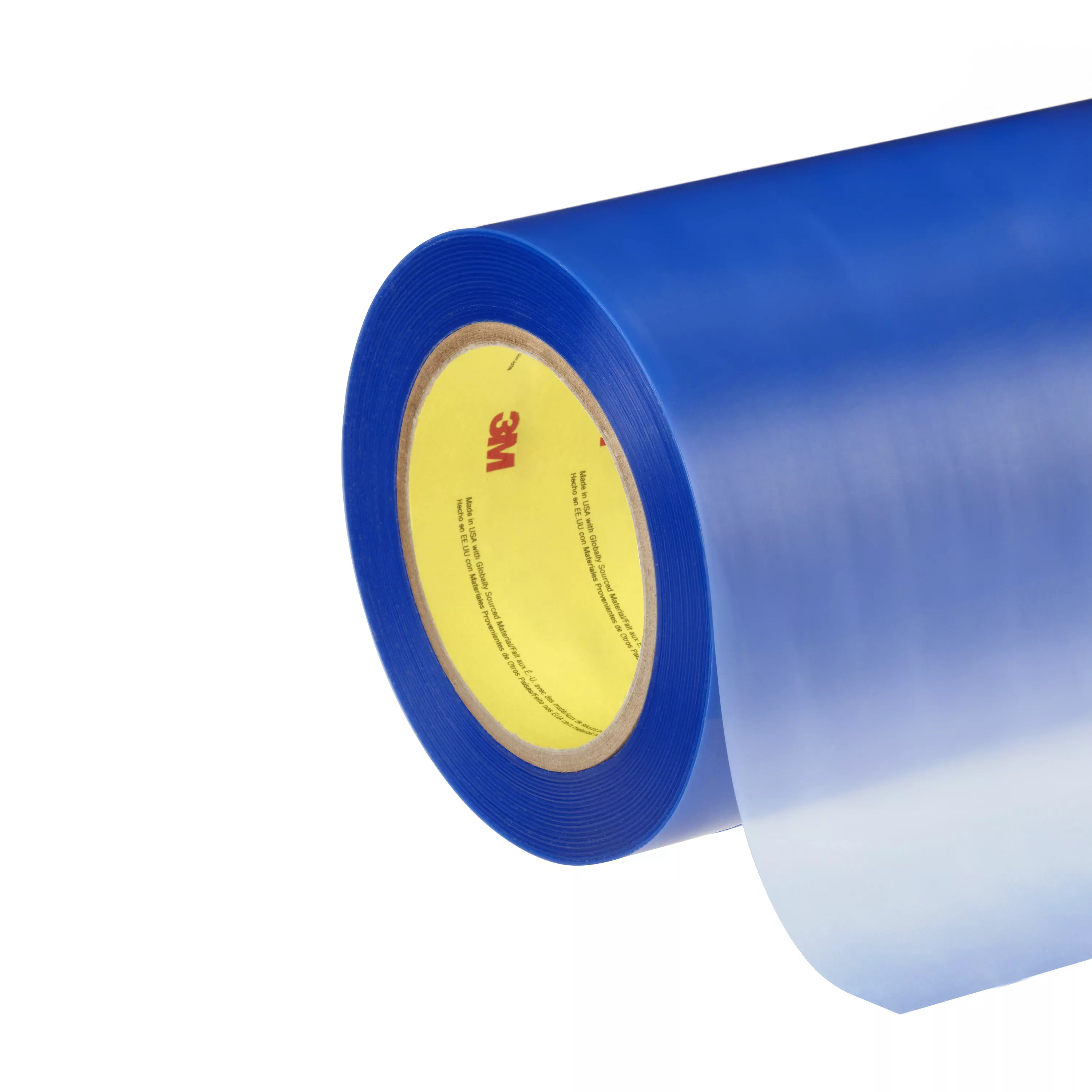 3M™ Polyester Tape 8905, Blue, 27 in x 72 yd, 6.4 mil, 1 Roll/Case