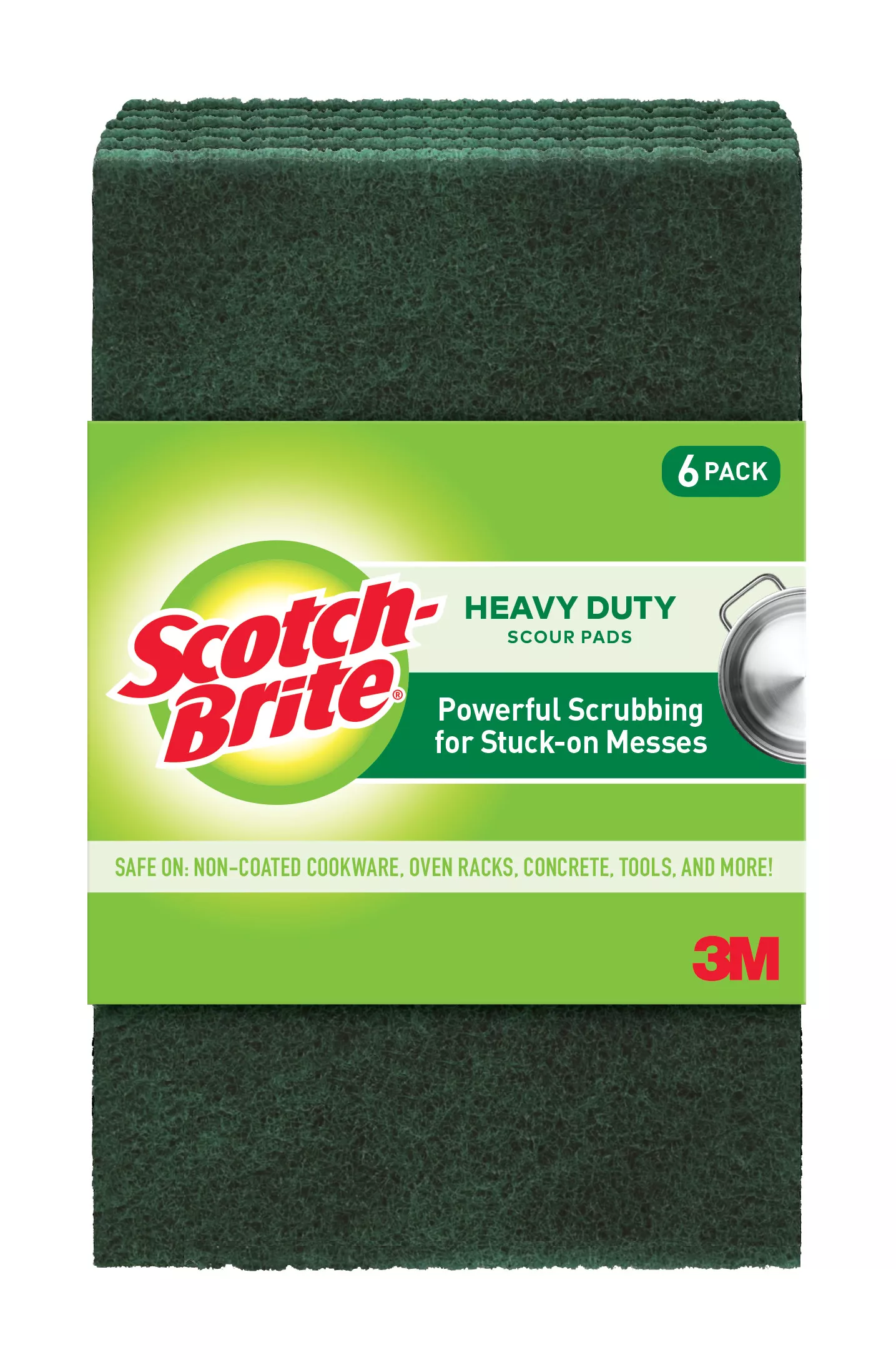 Scotch-Brite® Heavy Duty Scour Pad 226-5, 5/6