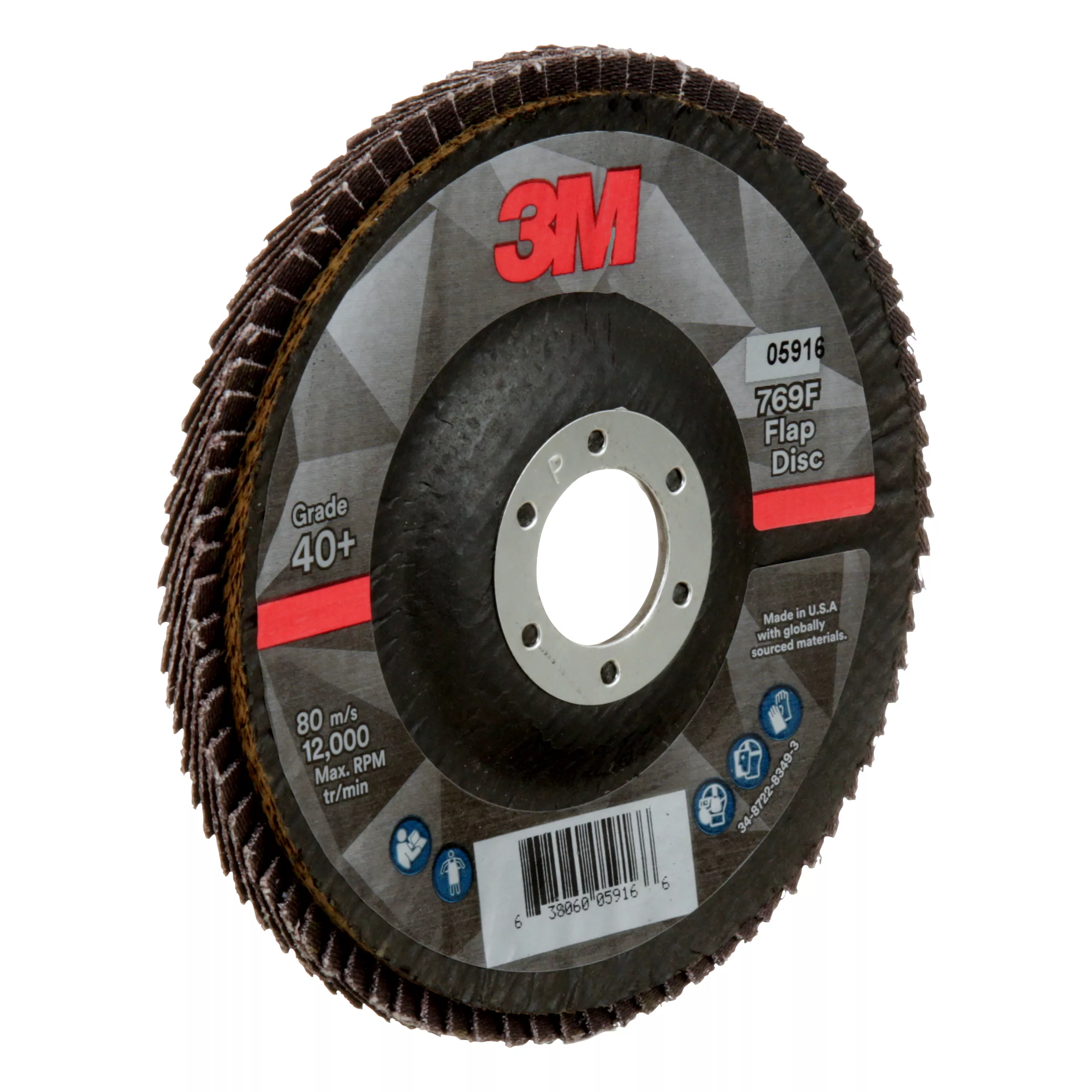 SKU 7100178127 | 3M™ Flap Disc 769F