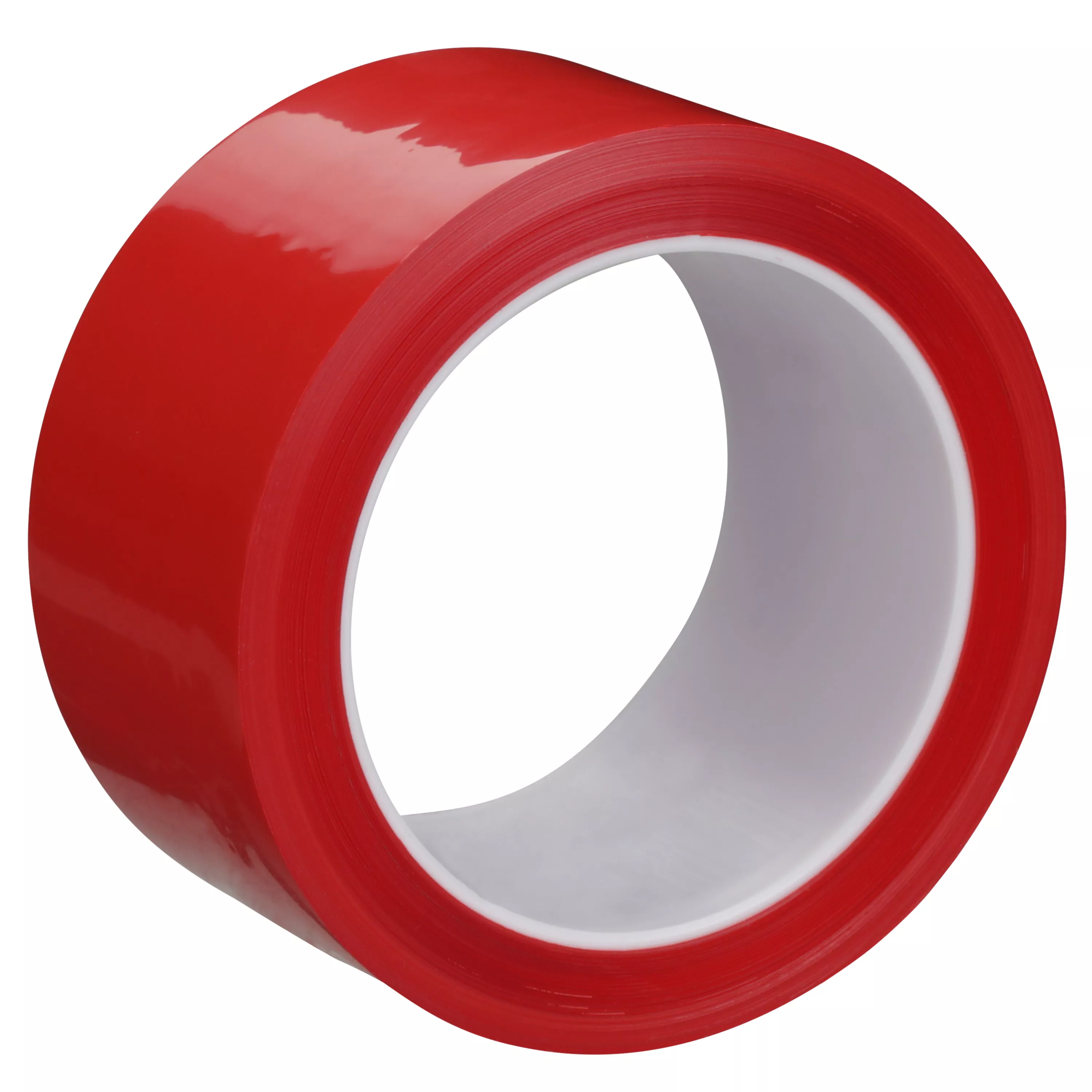 3M™ Polyester Film Tape 850, Red, 2 in x 72 yd, 1.9 mil, 24 Roll/Case