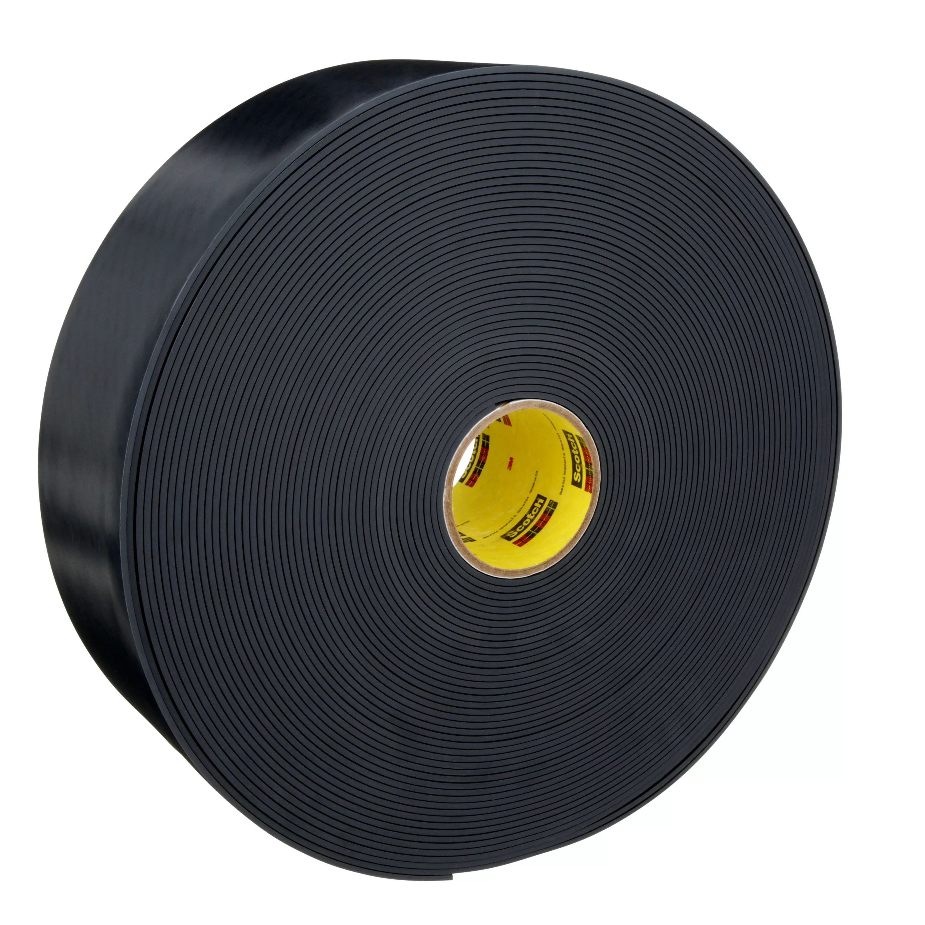 3M™ Bumpon™ Resilient Rollstock SJ6008 Black A20FL, 4.5 in x 36 yds, 1/Case