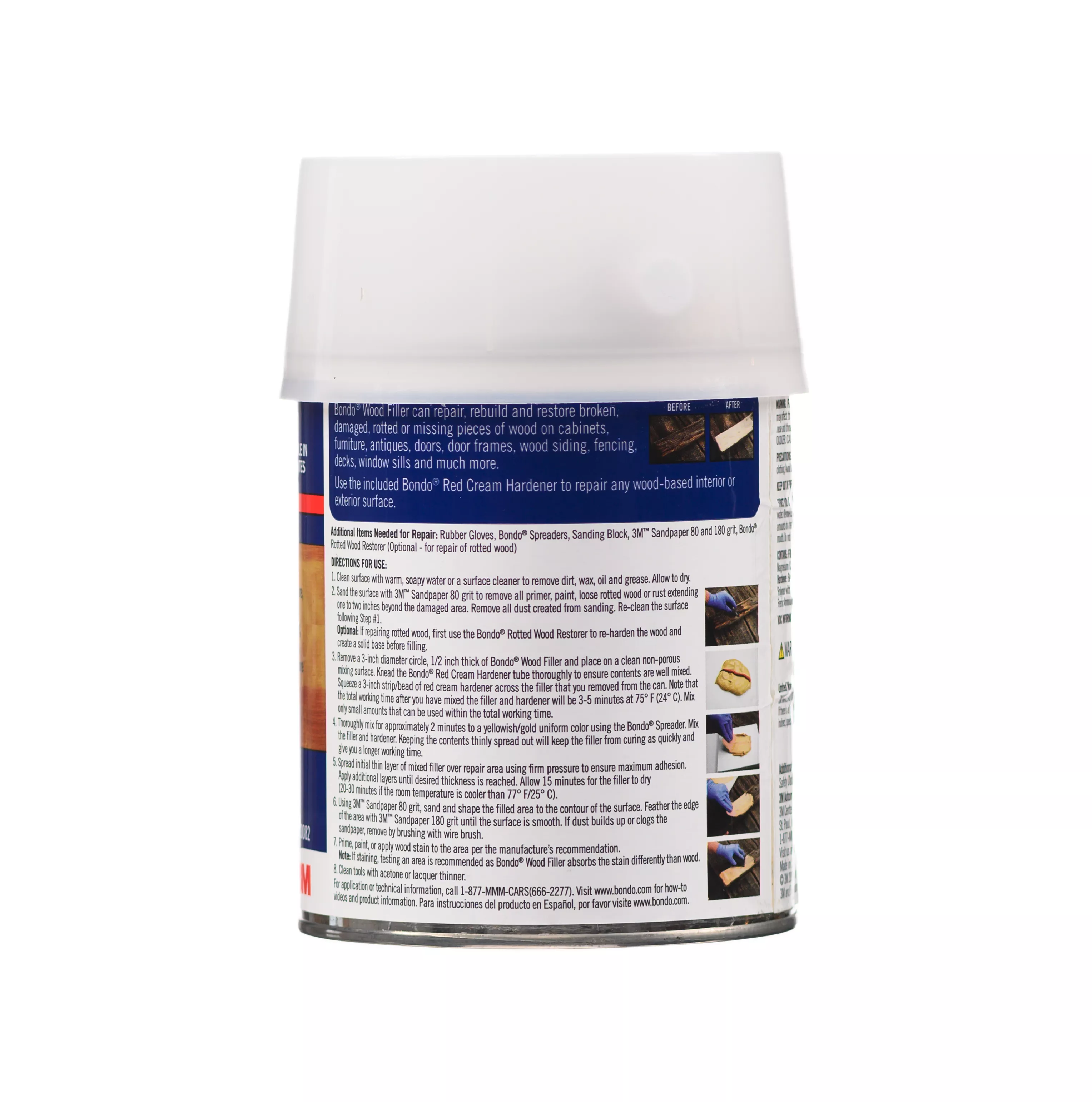 UPC 00076308200824 | Bondo® Wood Filler