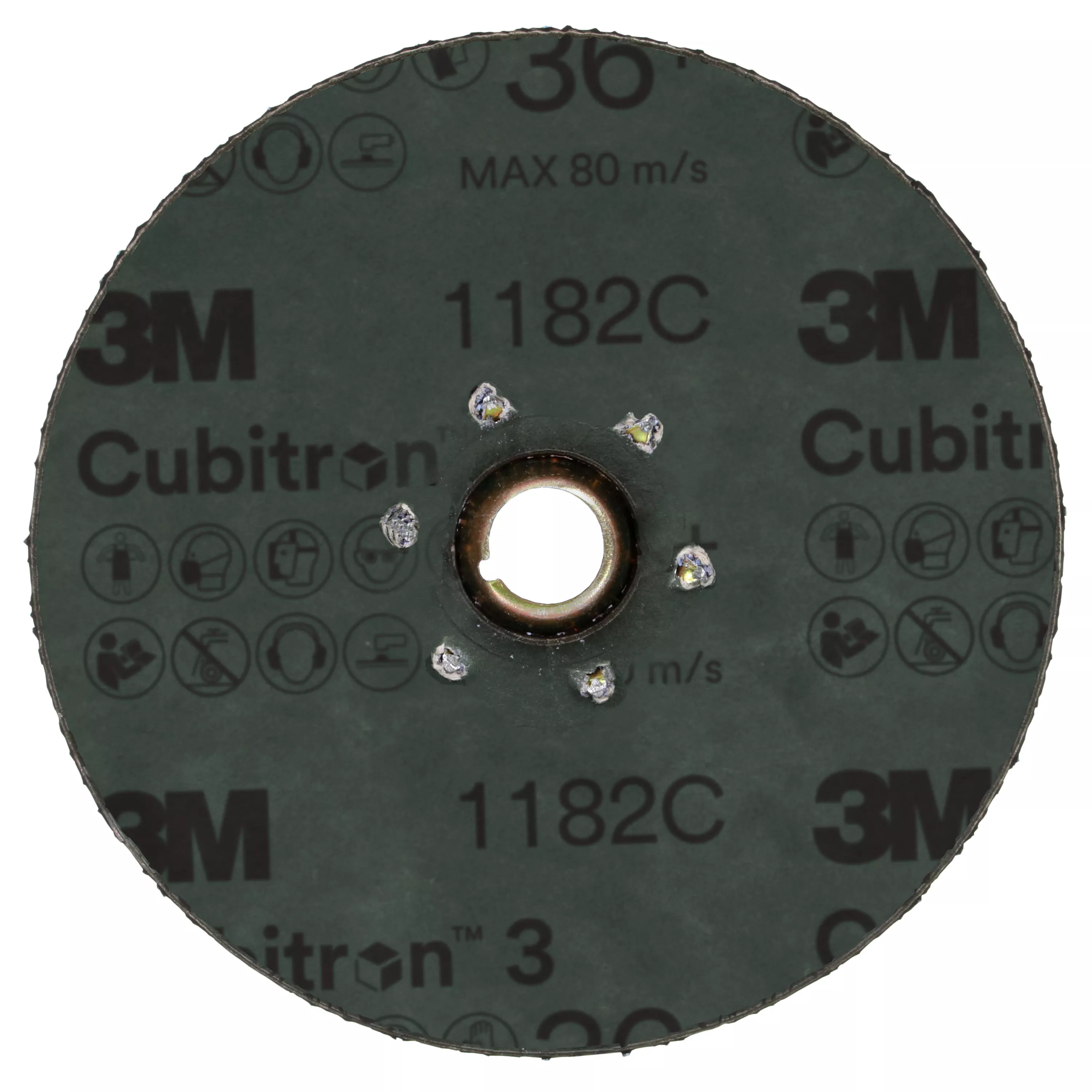 SKU 7100331481 | 3M™ Cubitron™ 3 Fibre Disc 1182C