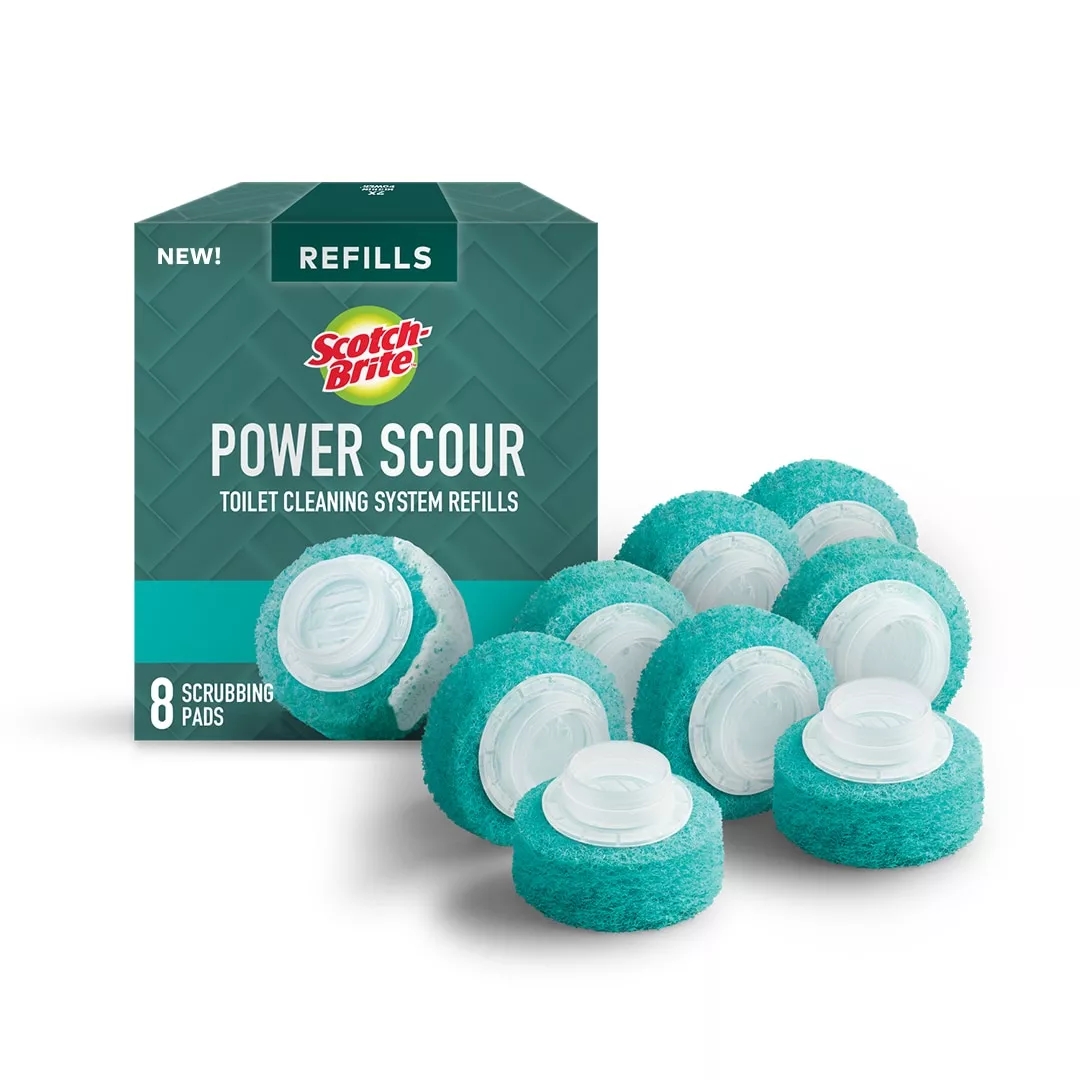 SKU 7100292313 | Scotch-Brite™ Power Scour Disposable Scrubbing Pad Refills 559-PS-RF-6