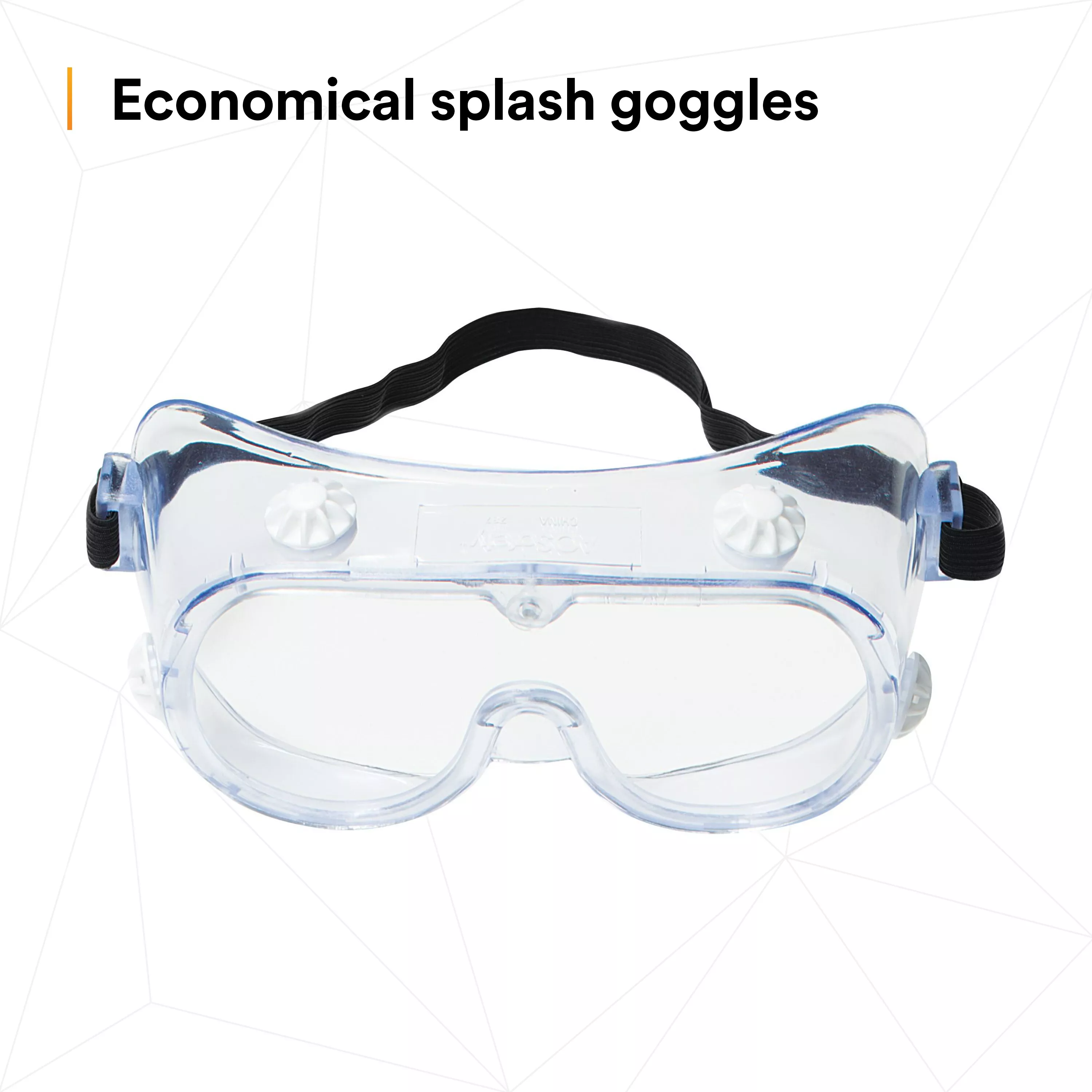 Product Number 40660-00000-10 | 3M™ Safety Splash Goggle 334
