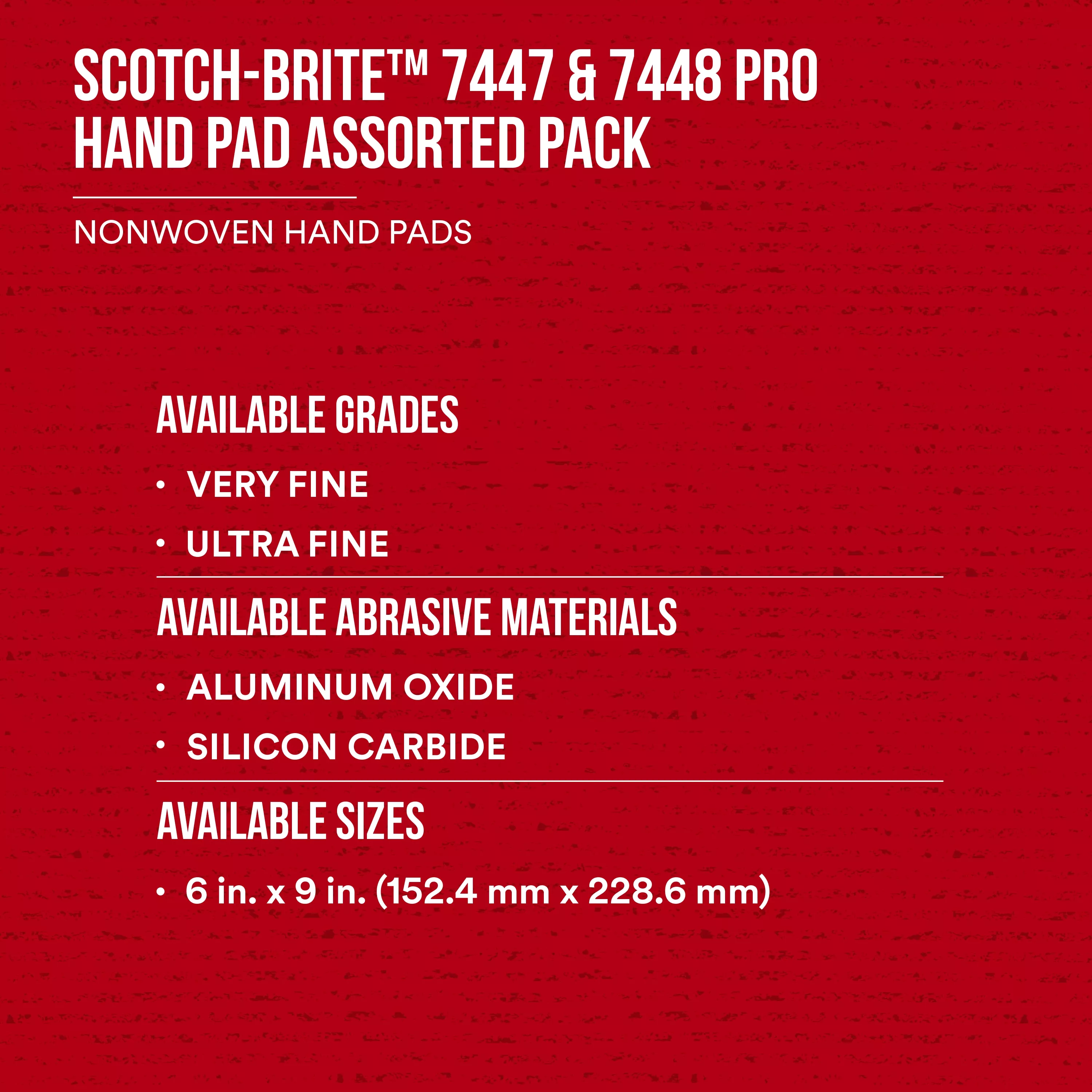 SKU 7100033494 | Scotch-Brite™ Pro Hand Pad