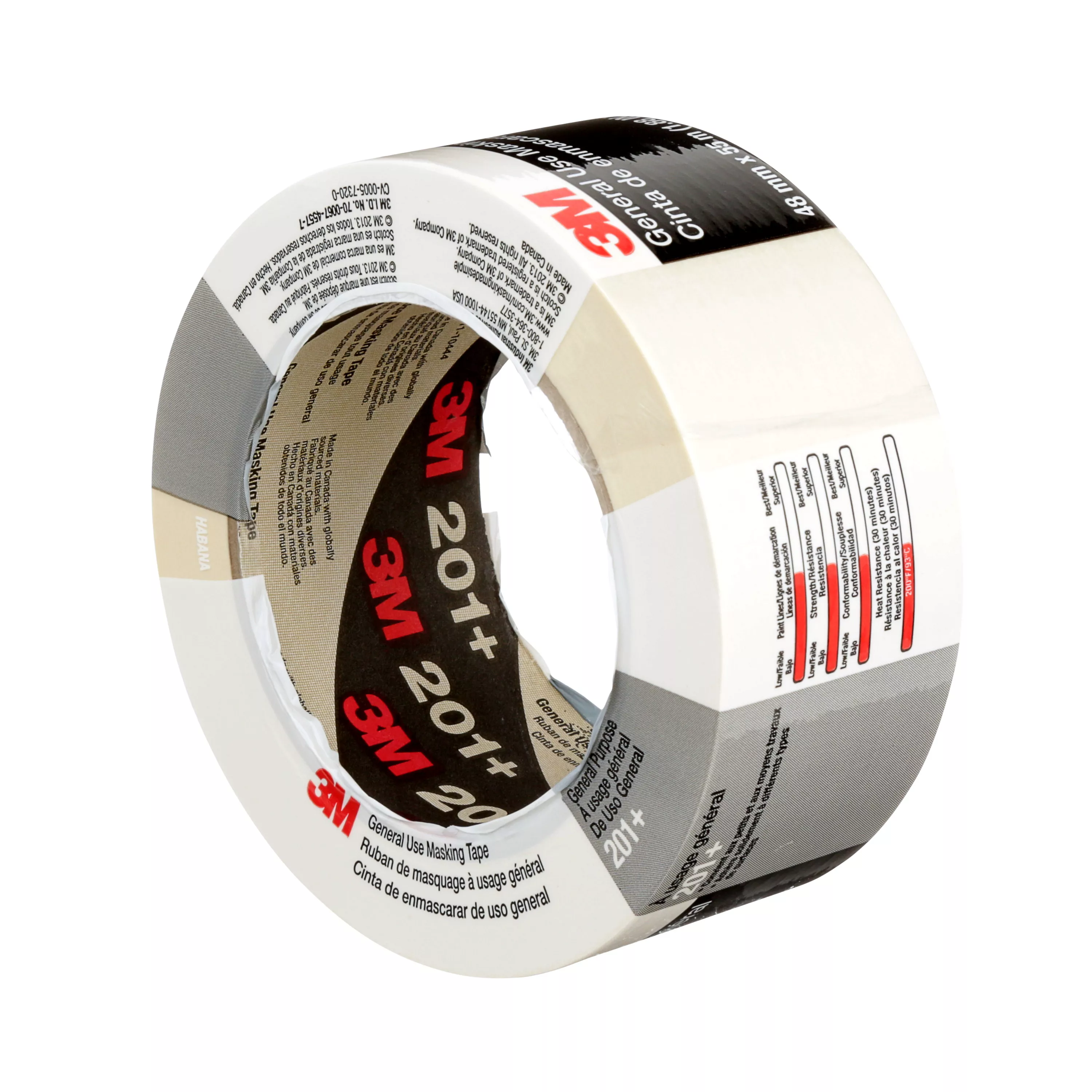 SKU 7000148418 | 3M™ General Use Masking Tape 201+