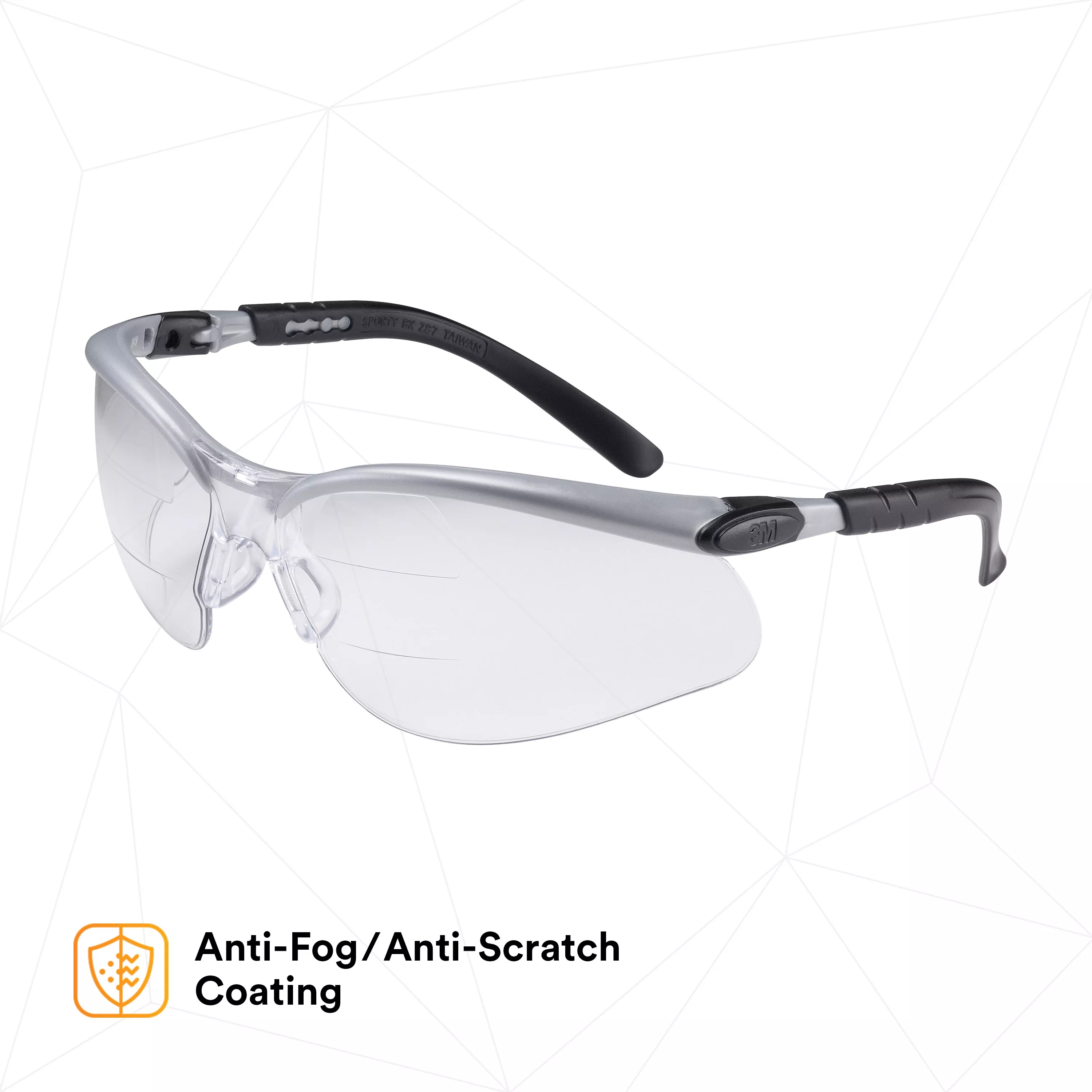 SKU 7000127662 | 3M™ BX™ Dual Reader Protective Eyewear 11458-00000-20