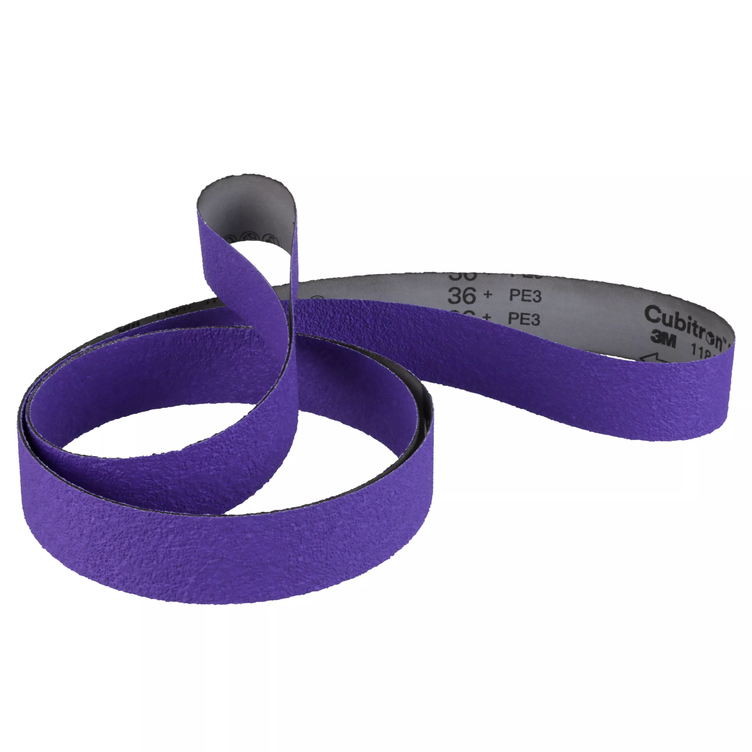 3M™ Cubitron™ 3 Cloth Belt 1184F, 36+ YF-weight, 2 in x 132 in, Film-lok, Single-flex, 50 ea/Case