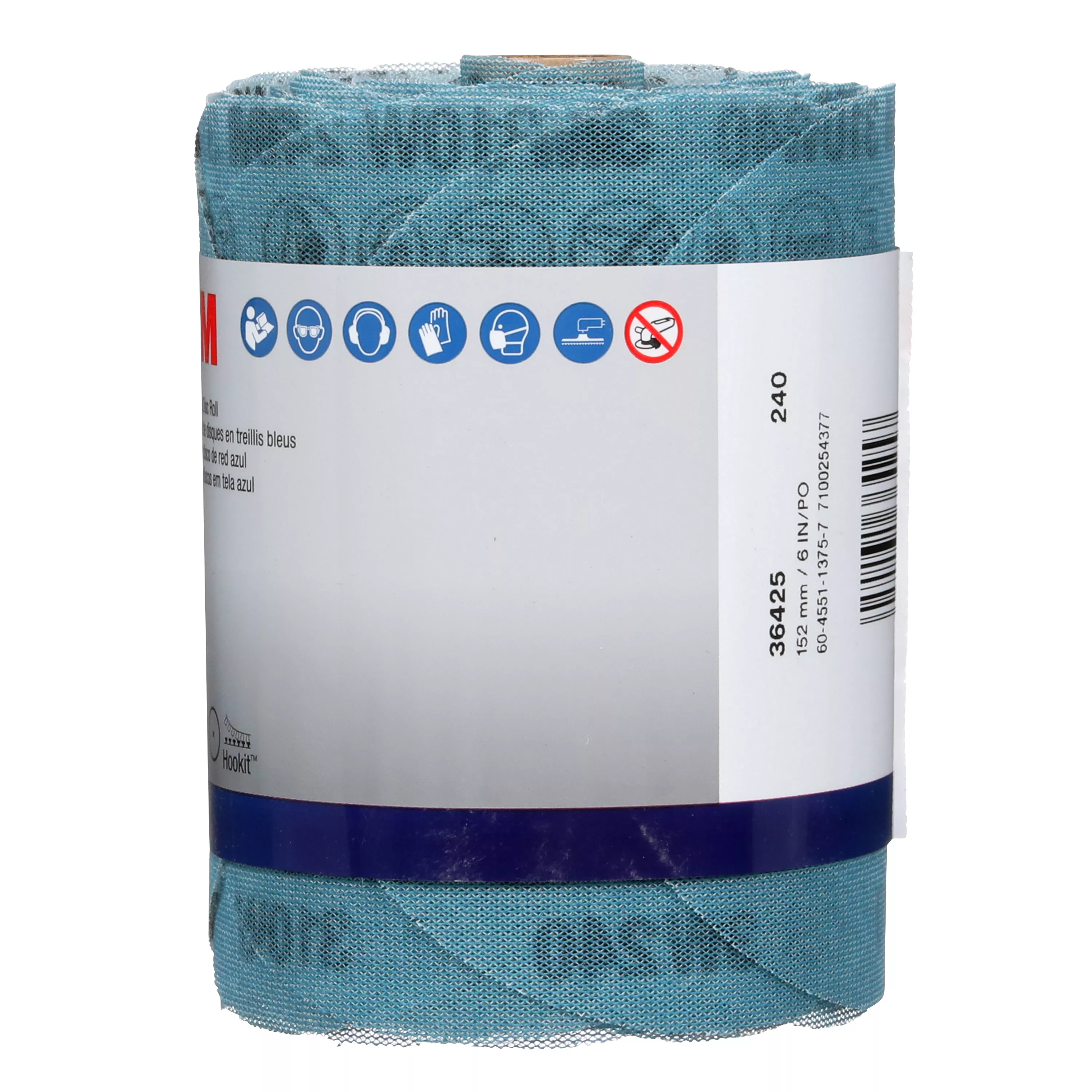 SKU 7100254377 | 3M™ Blue Net Disc Roll 36425