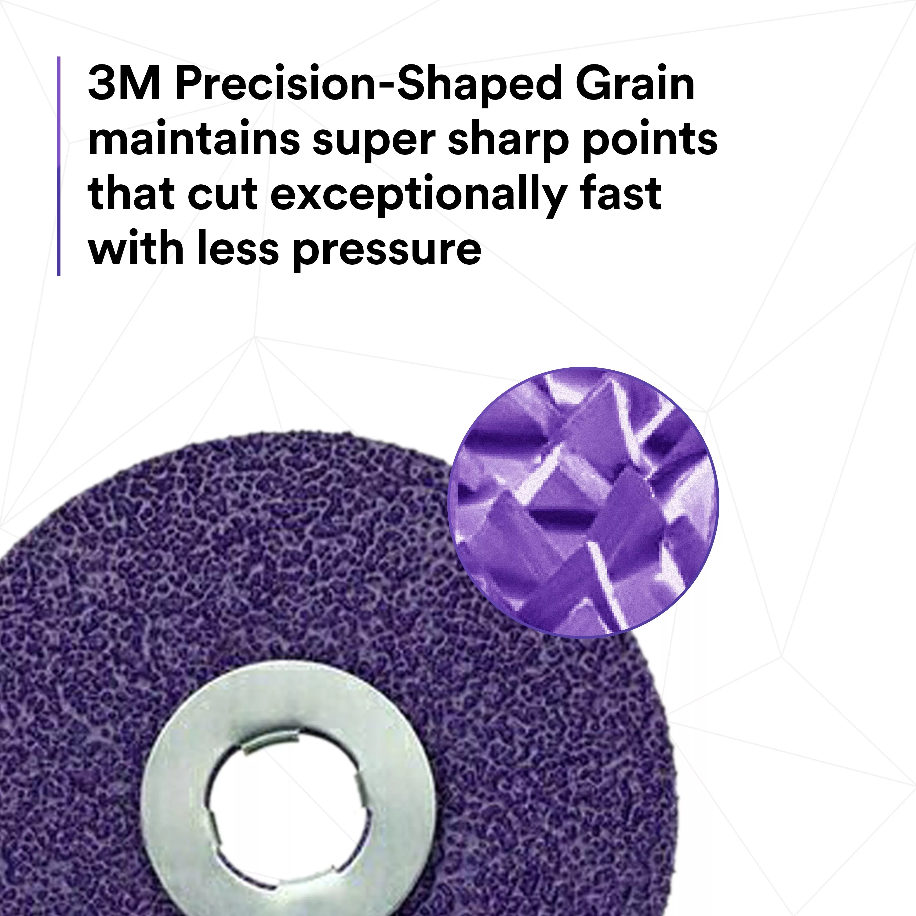 Product Number 982CX | 3M™ Cubitron™ II Fibre Disc 982CX Pro