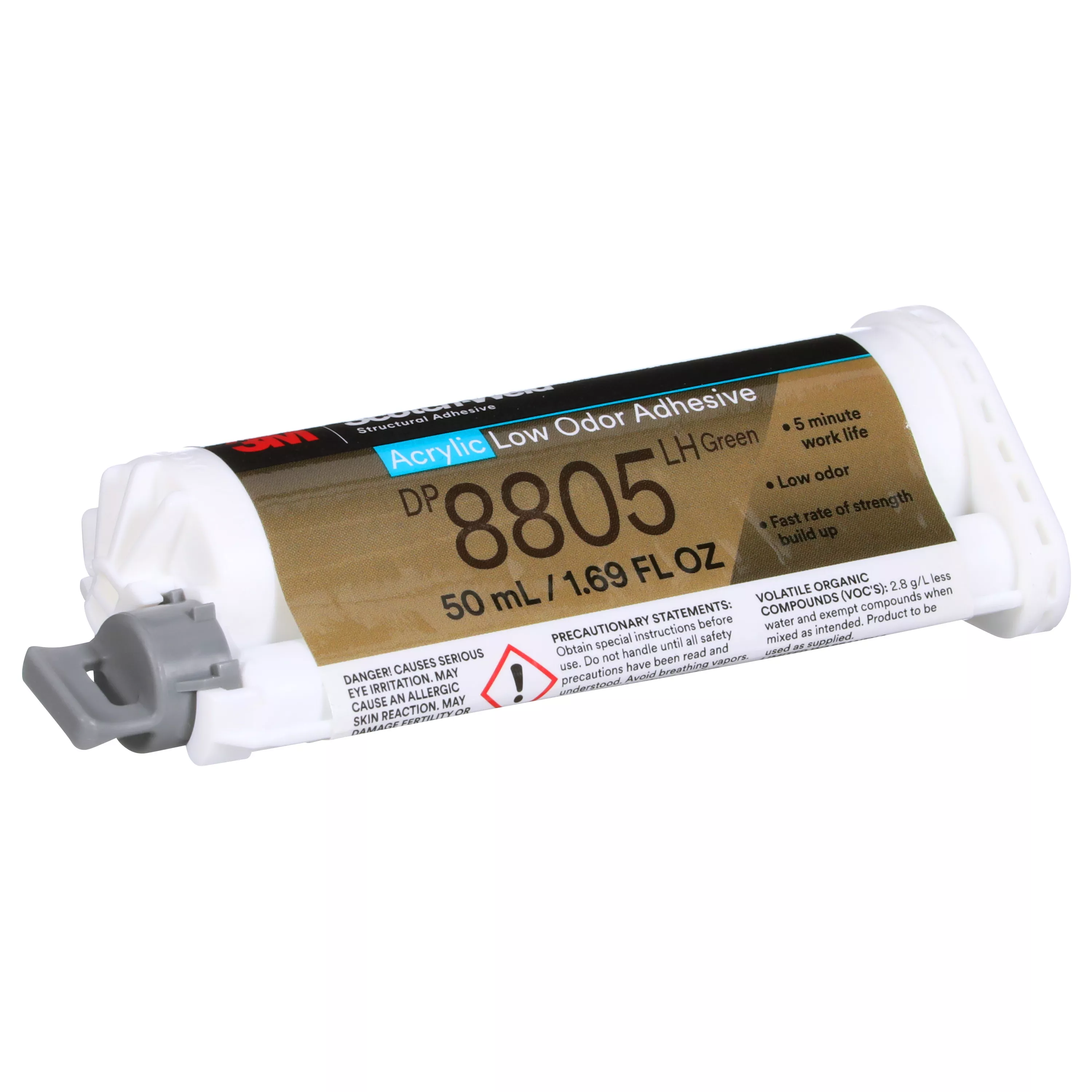 SKU 7100024194 | 3M™ Scotch-Weld™ Low Odor Acrylic Adhesive DP8805LH