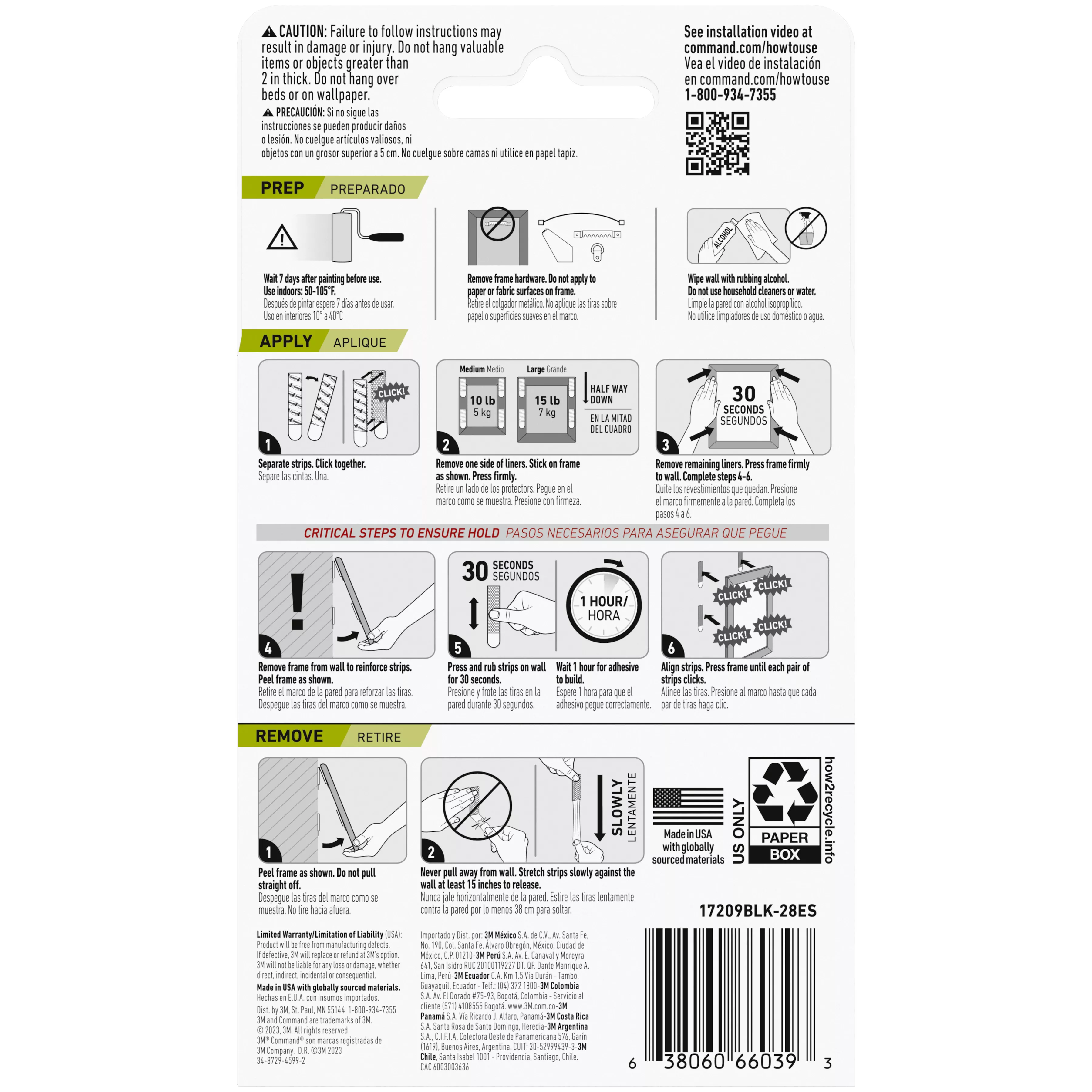 SKU 7100288264 | Command™ White Picture Hanging Strips Value Pack