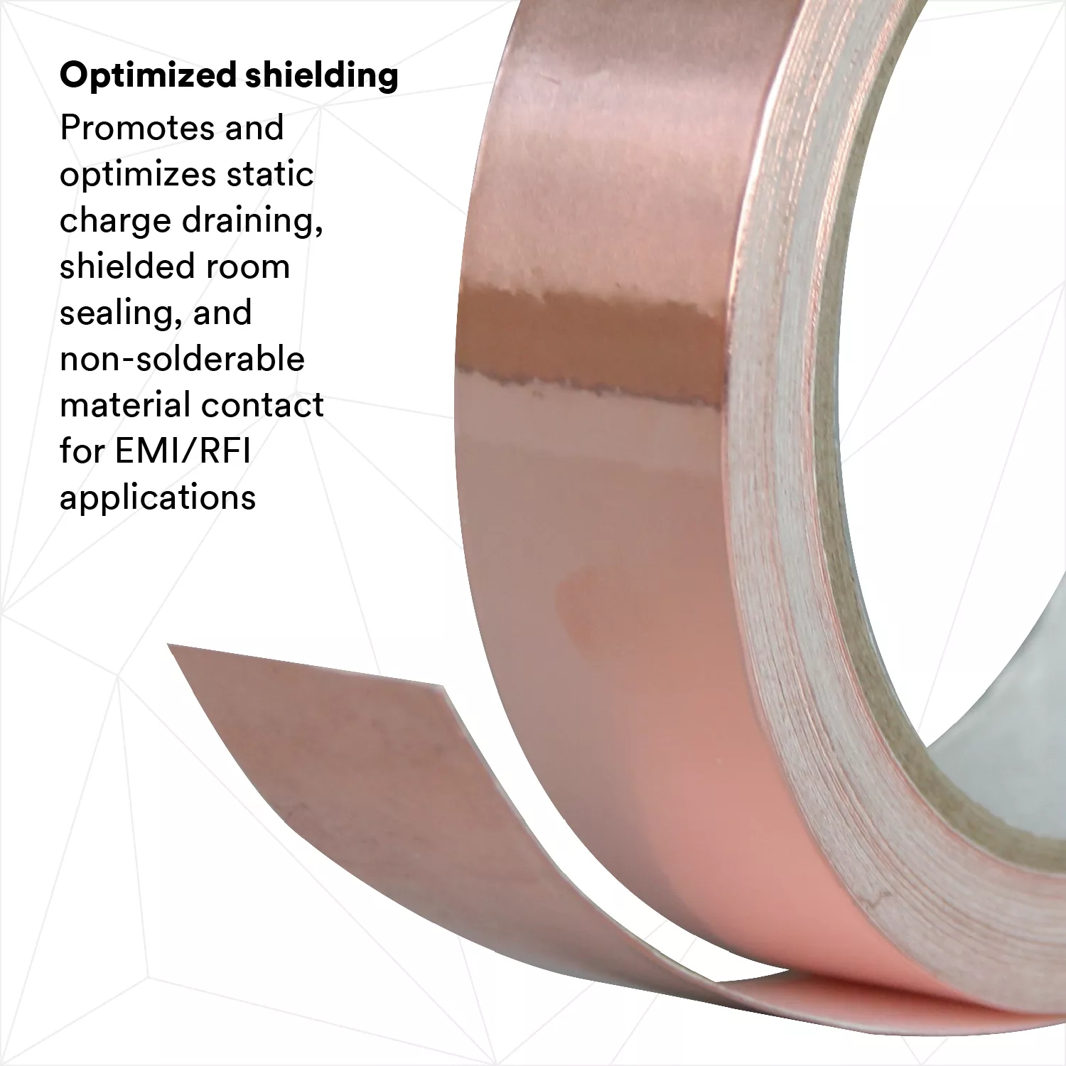 SKU 7000132169 | 3M™ EMI Copper Foil Shielding Tape 1181