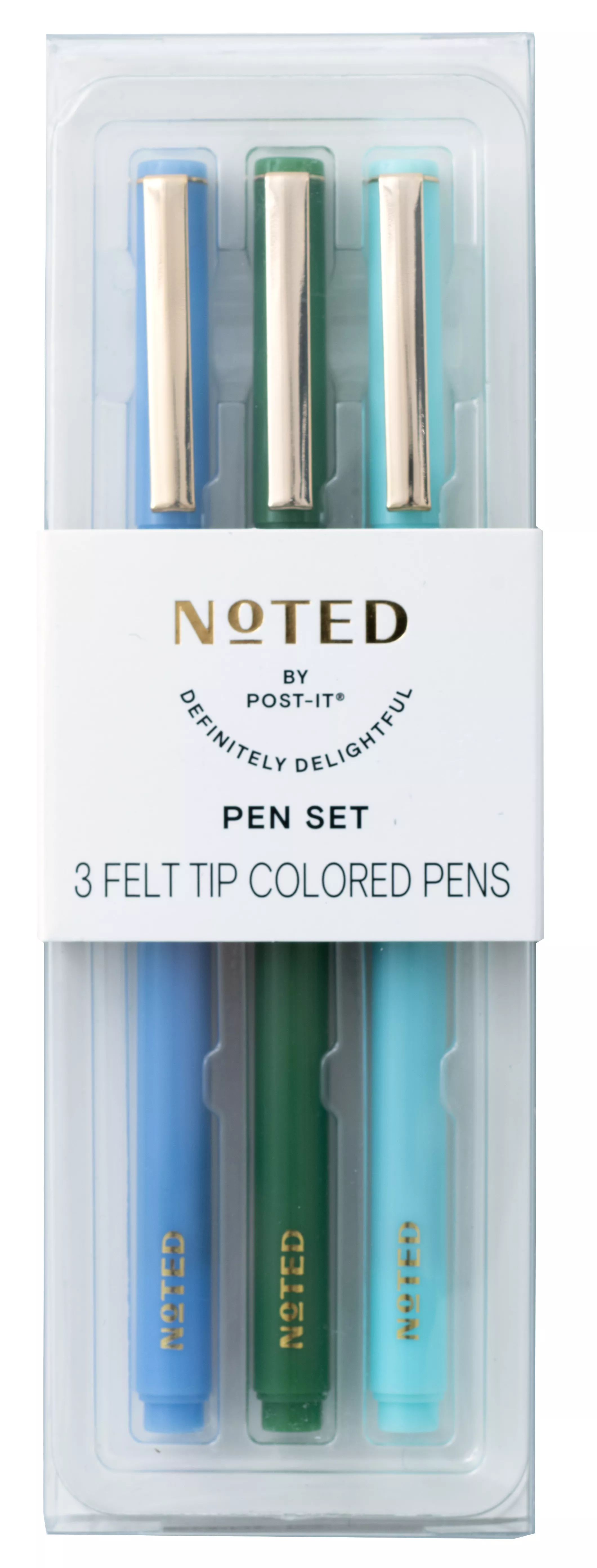 Post-it® 3pk Pens NTD9-PEN-1, 3 felt tip colored pens