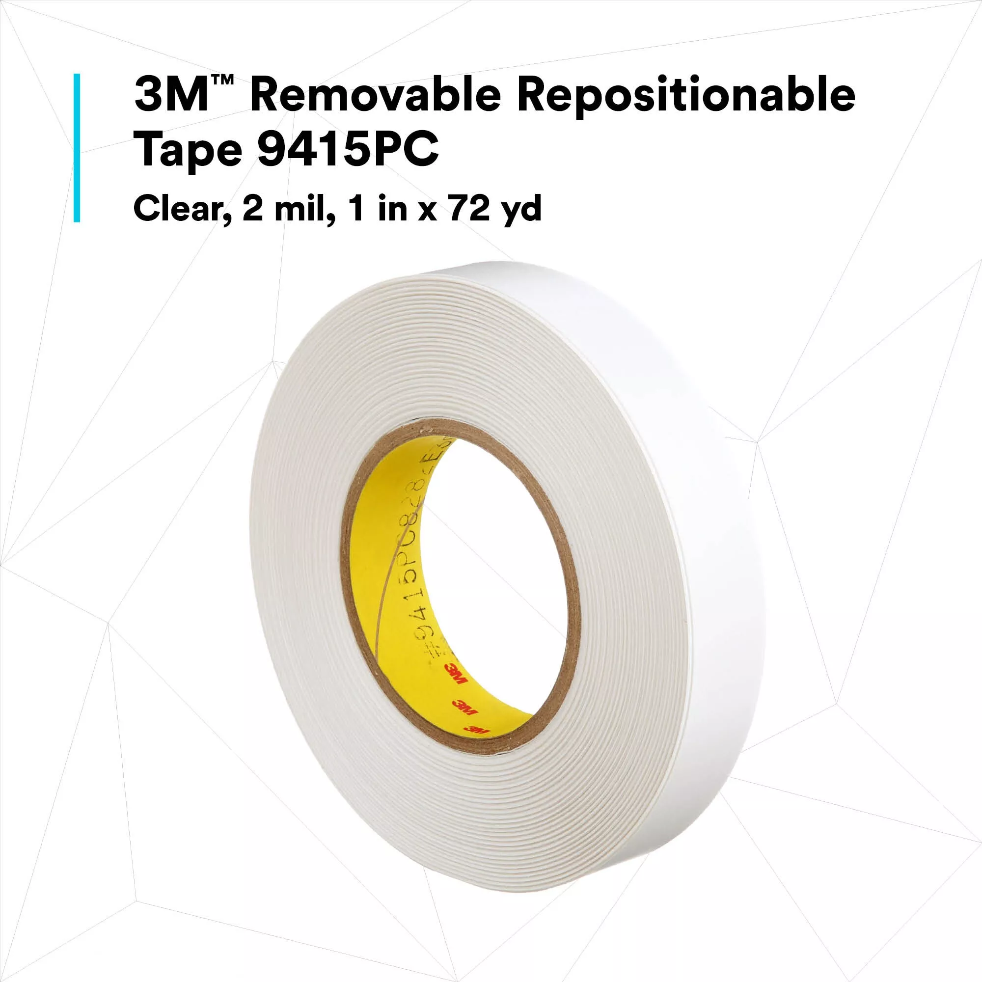 SKU 7000048706 | 3M™ Removable Repositionable Tape 9415PC