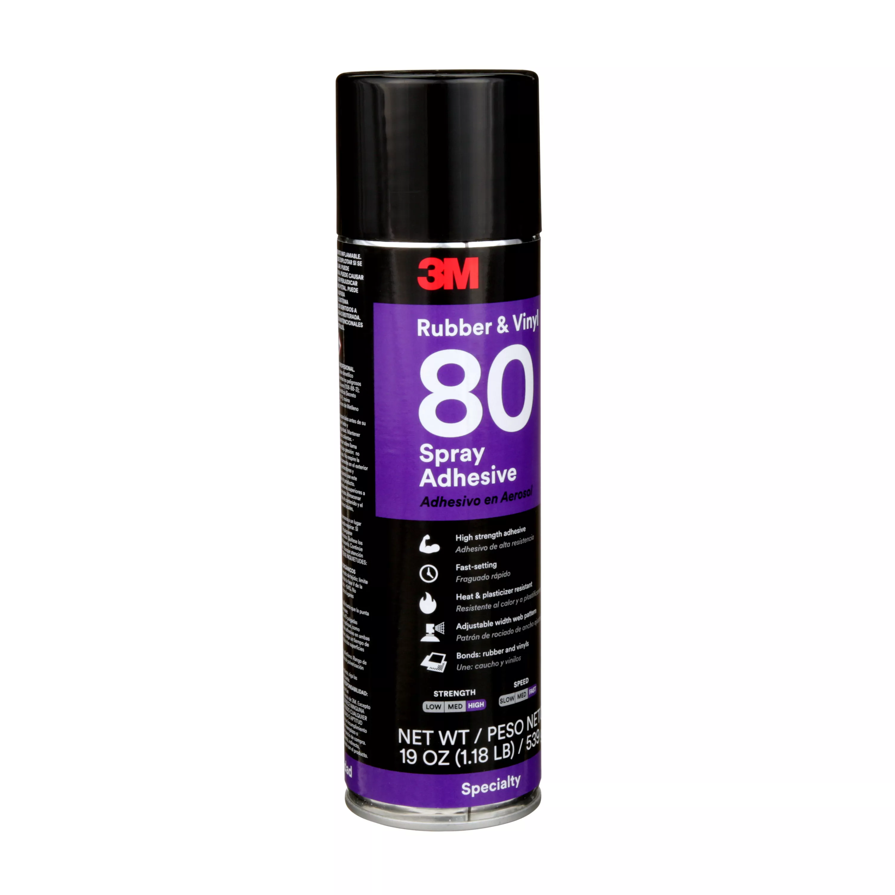 SKU 7000028604 | 3M™ Rubber and Vinyl Spray Adhesive 80