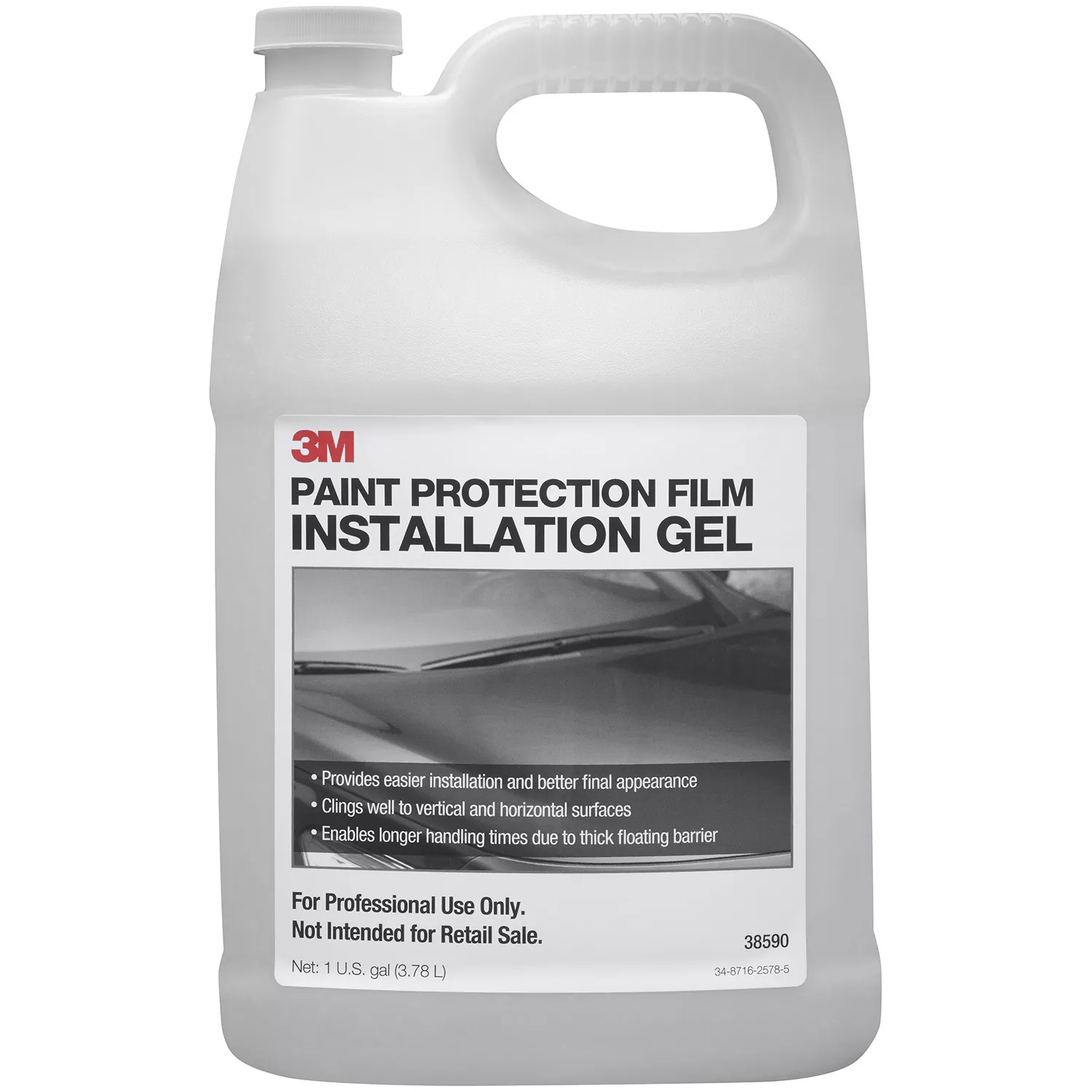 3M™ Paint Protection Film Installation Gel, PN38590, 1 gallon, 4 per case