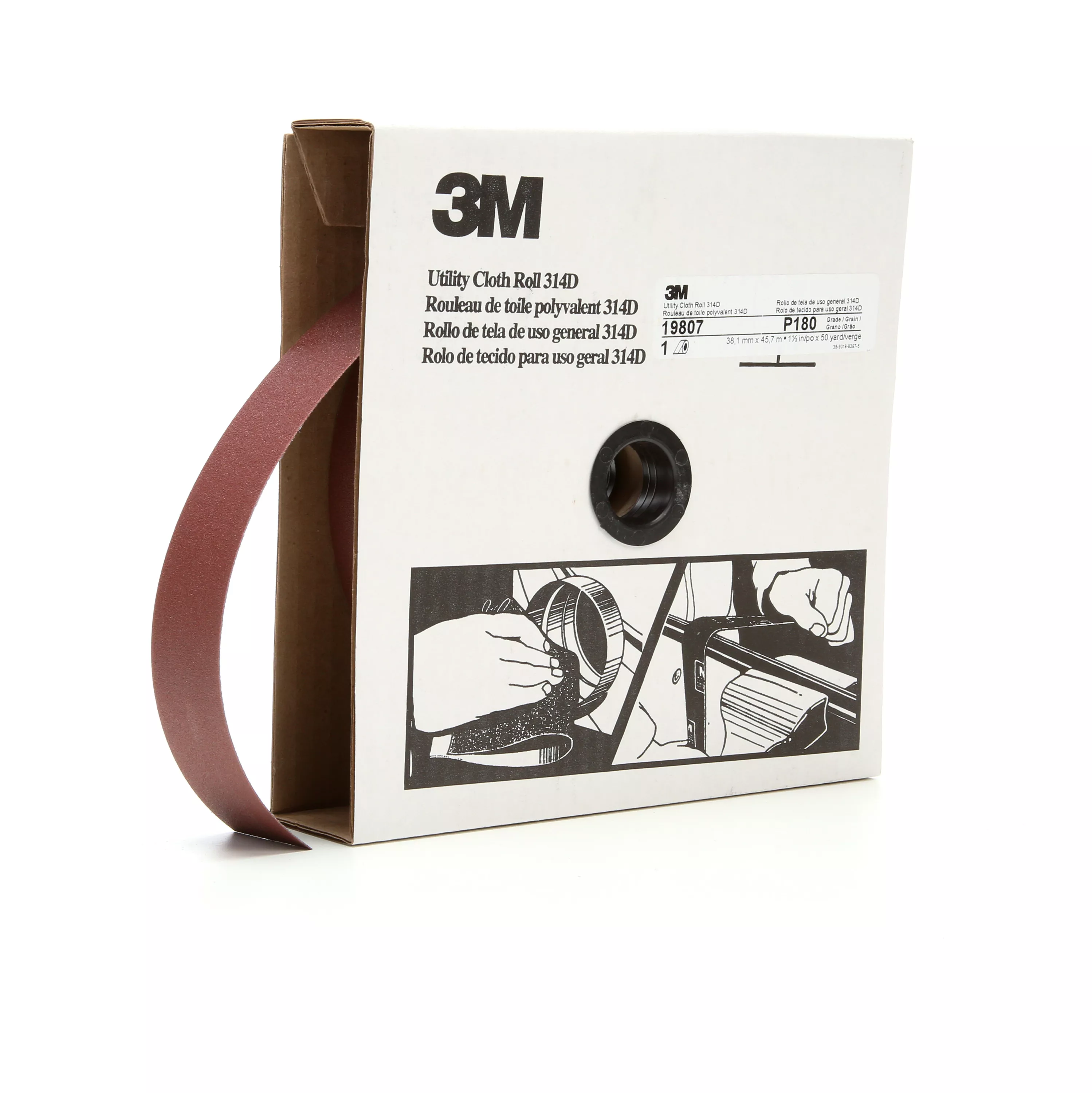 SKU 7000118527 | 3M™ Utility Cloth Roll 314D