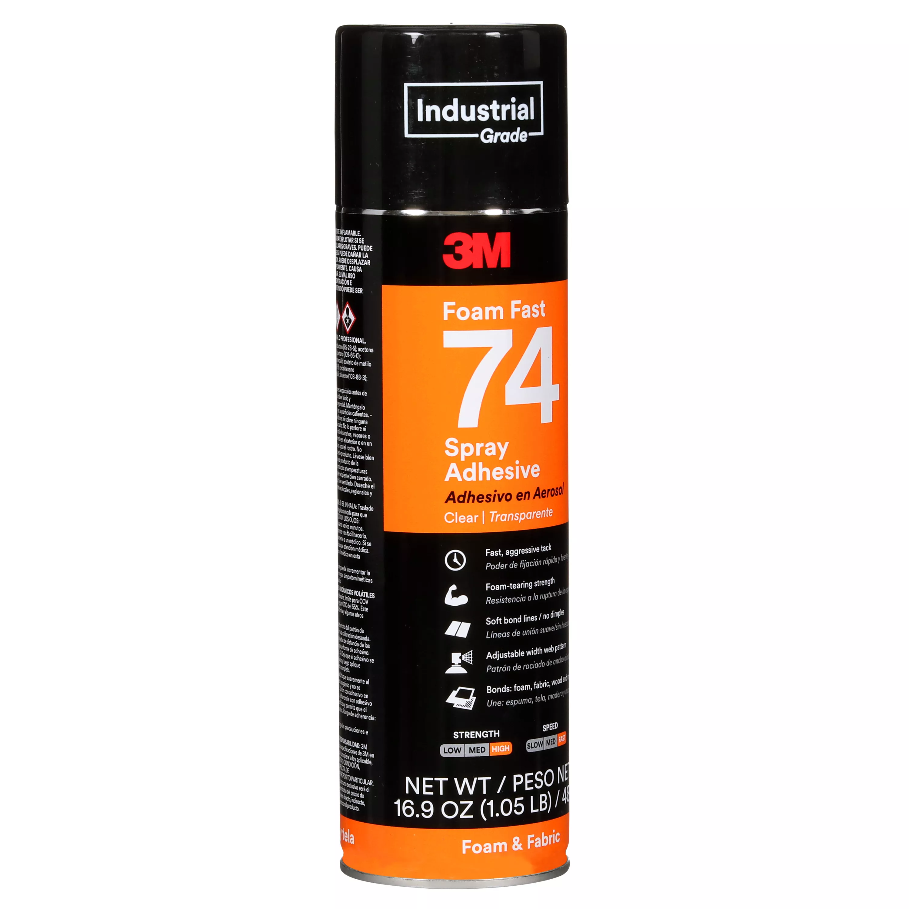 Product Number 74 | 3M™ Foam Fast Spray Adhesive 74