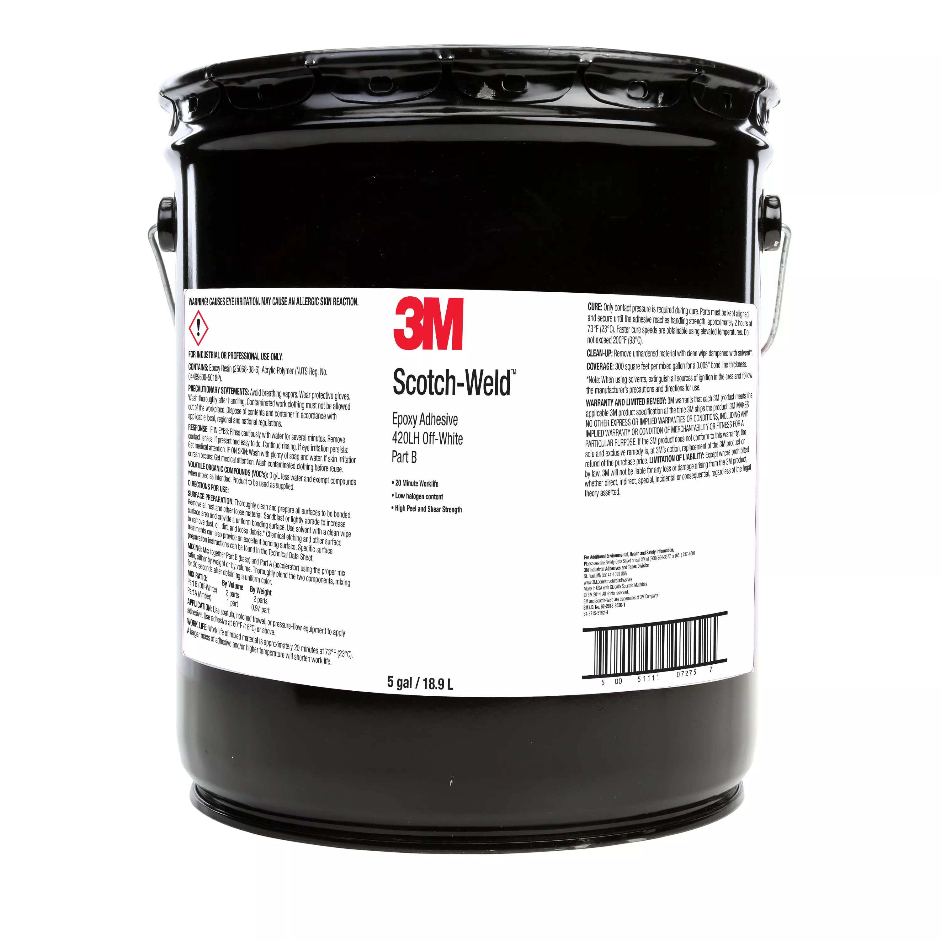 SKU 7100122434 | 3M™ Scotch-Weld™ Epoxy Adhesive 420LH