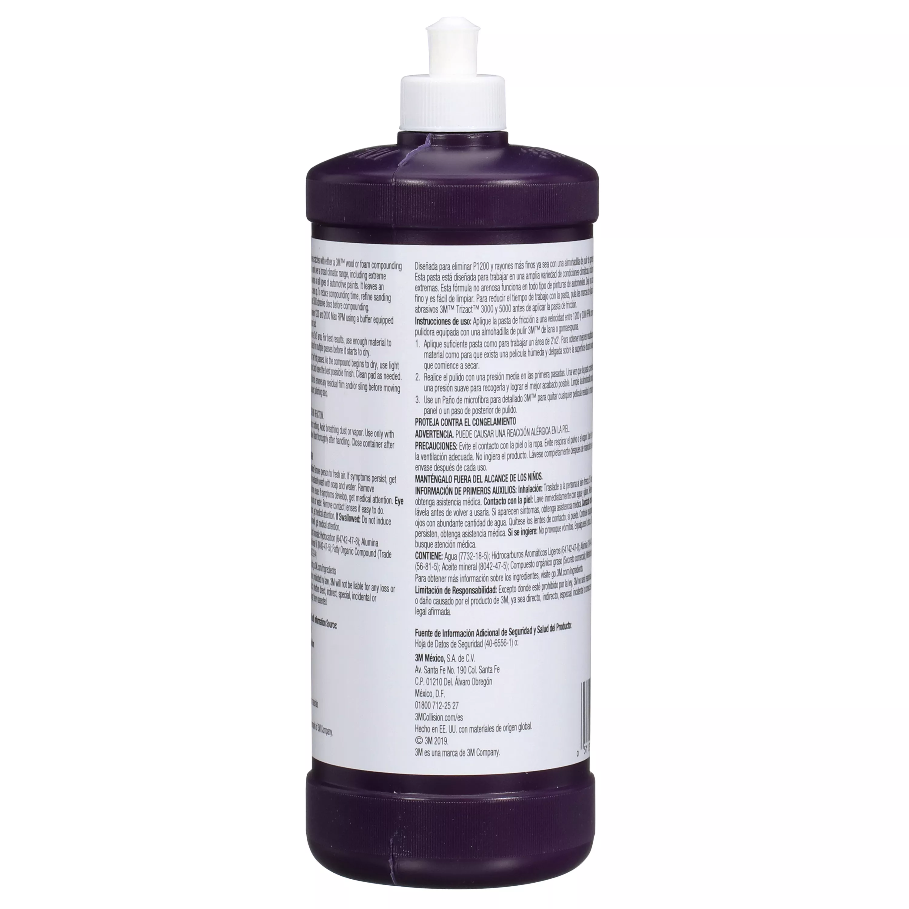 SKU 7100210683 | 3M™ Perfect-It™ EX AC Rubbing Compound