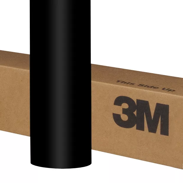 3M™ Controltac™ Graphic Film with Comply™ Adhesive 3690C-12, Black, 48 in x 50 yd